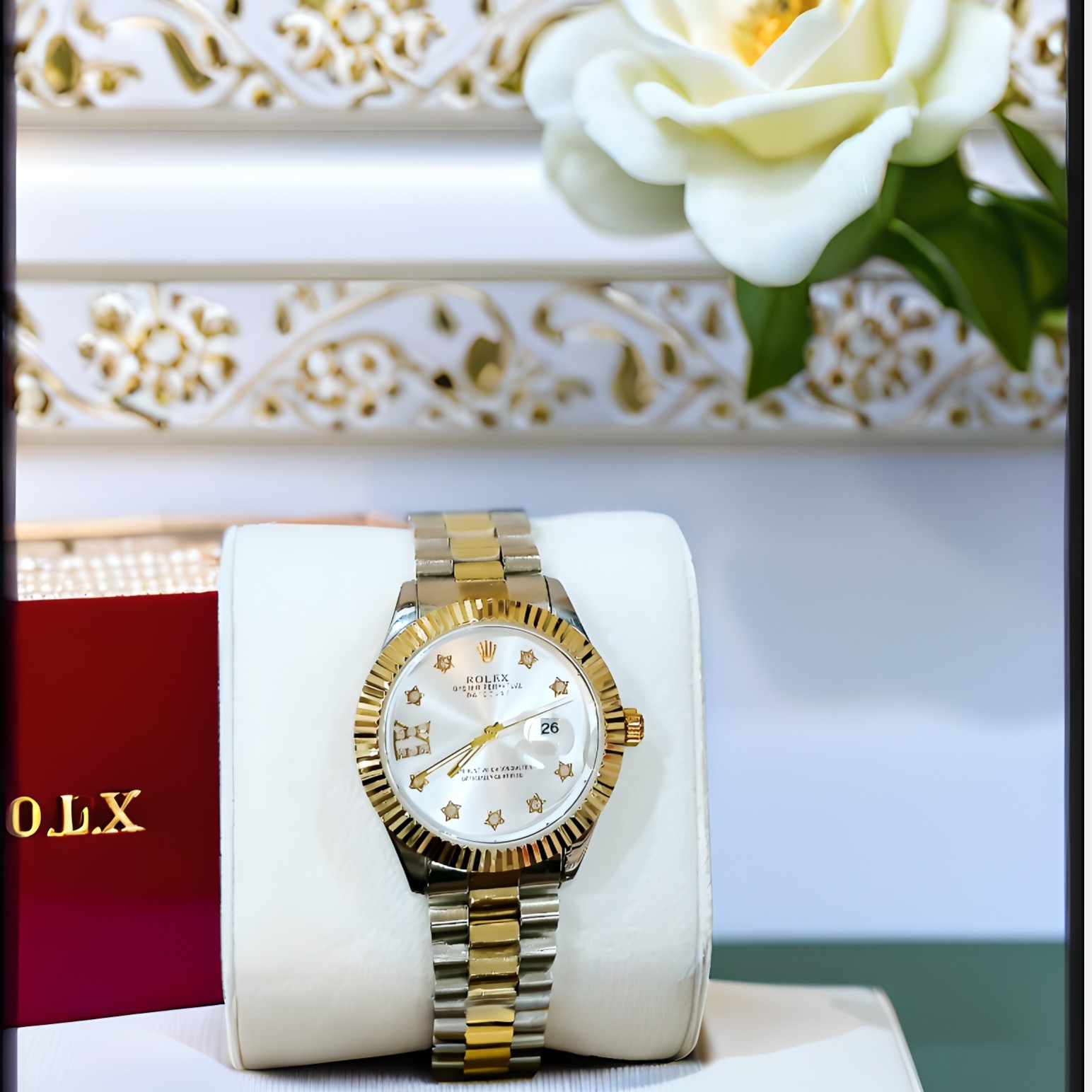 ساعت مردانه ROLEX رولکس موتور با کیفیت مدل DATEJUST