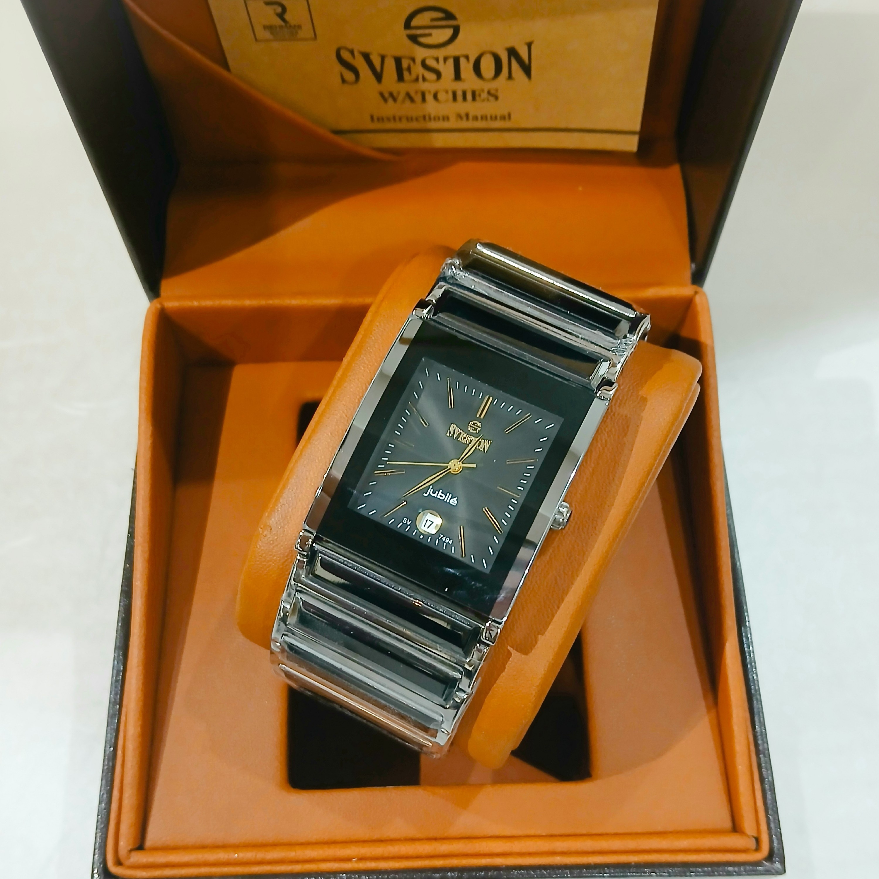 ساعت سویستون باطری SVESTON Jubile بند وبدنه تمام سرامیک ژاپن موتور میوتا مدل8800G