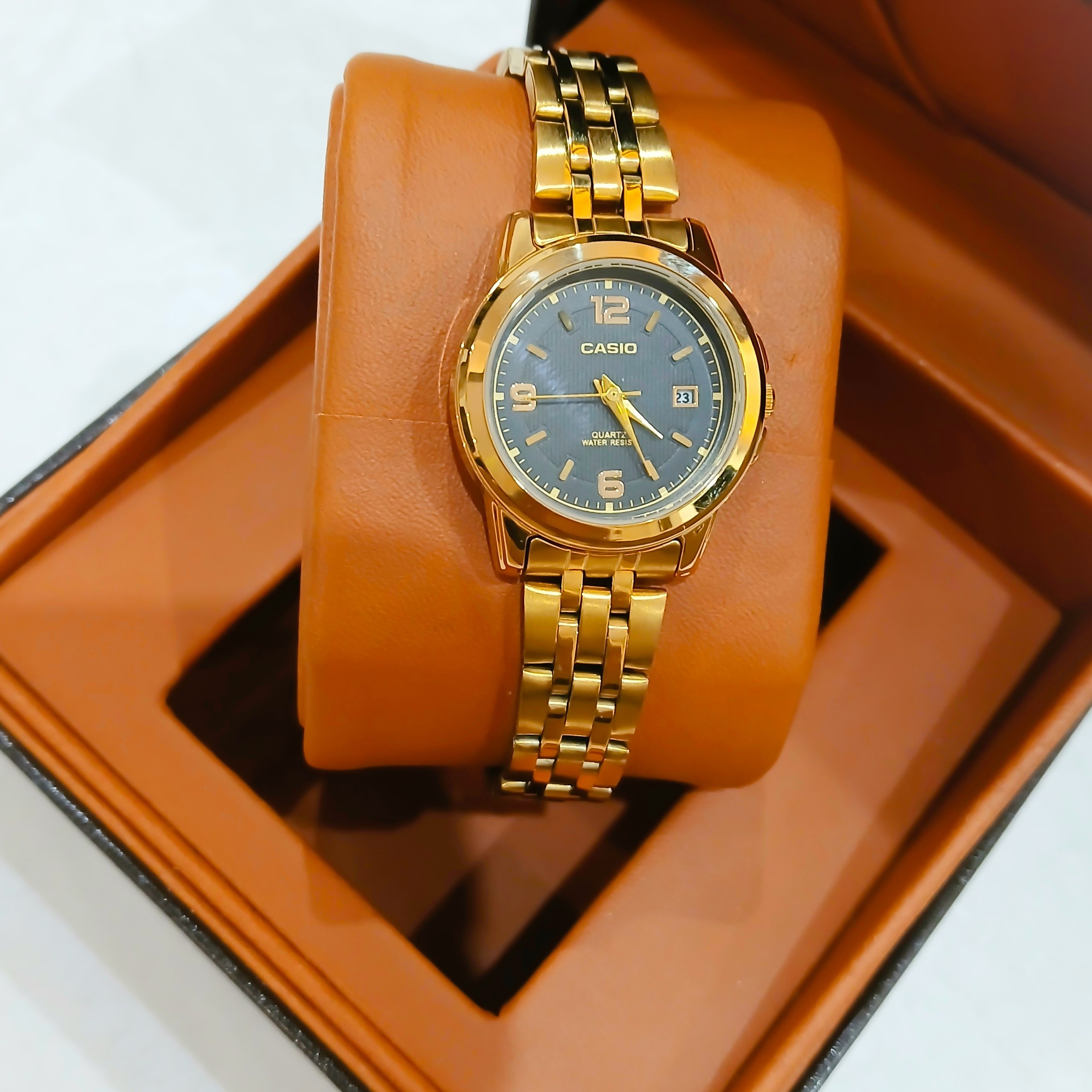 ساعت زنانه CASIO کاسیو موتور ژاپن مدل MTP-8907G