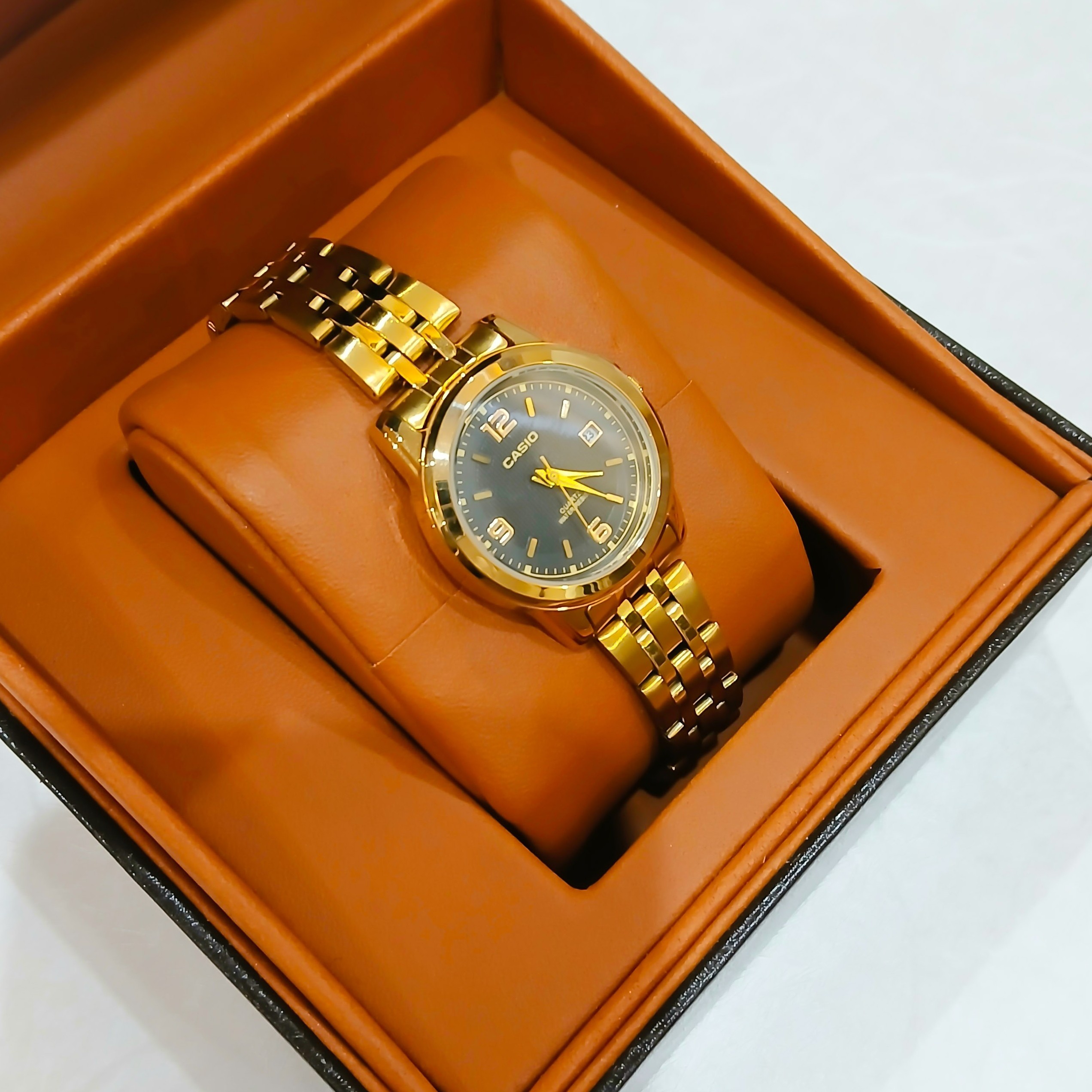 ساعت زنانه CASIO کاسیو موتور ژاپن مدل MTP-8907G