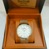 ساعت مردانه سویستون SVESTON حصیری ژاپن میوتا اصل مدلSV-1974G