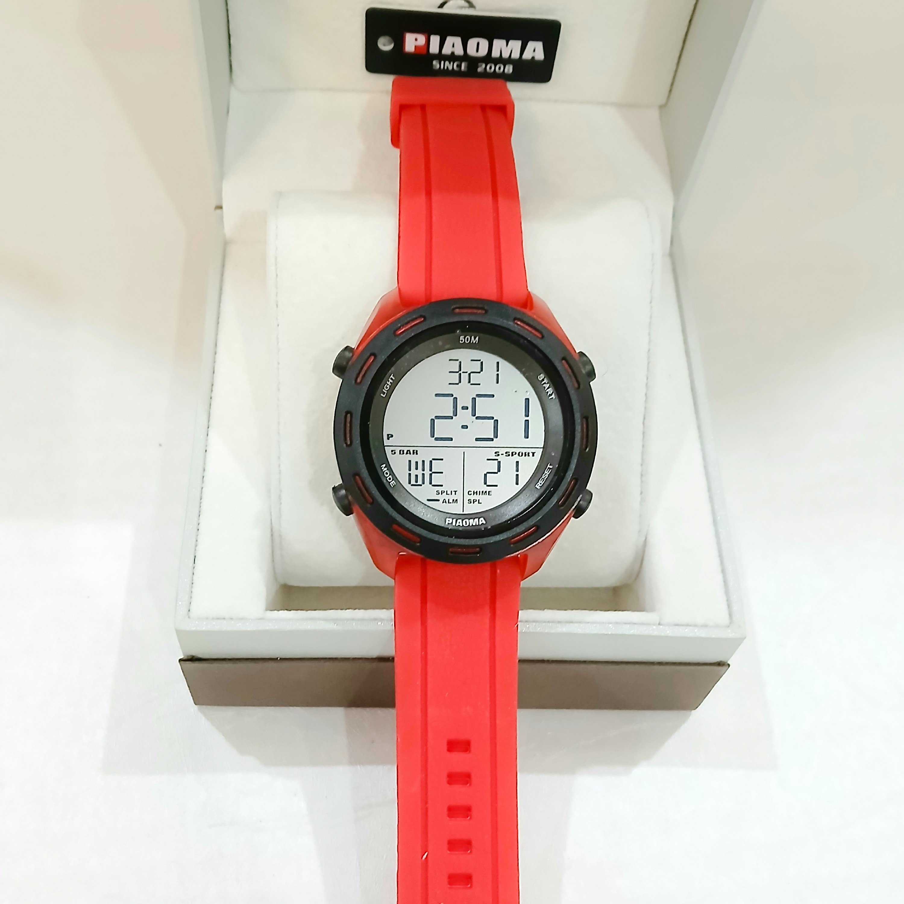 ساعت PIAOMA مردانه ضدآب اسپورت اورجینال مدل PM-9096