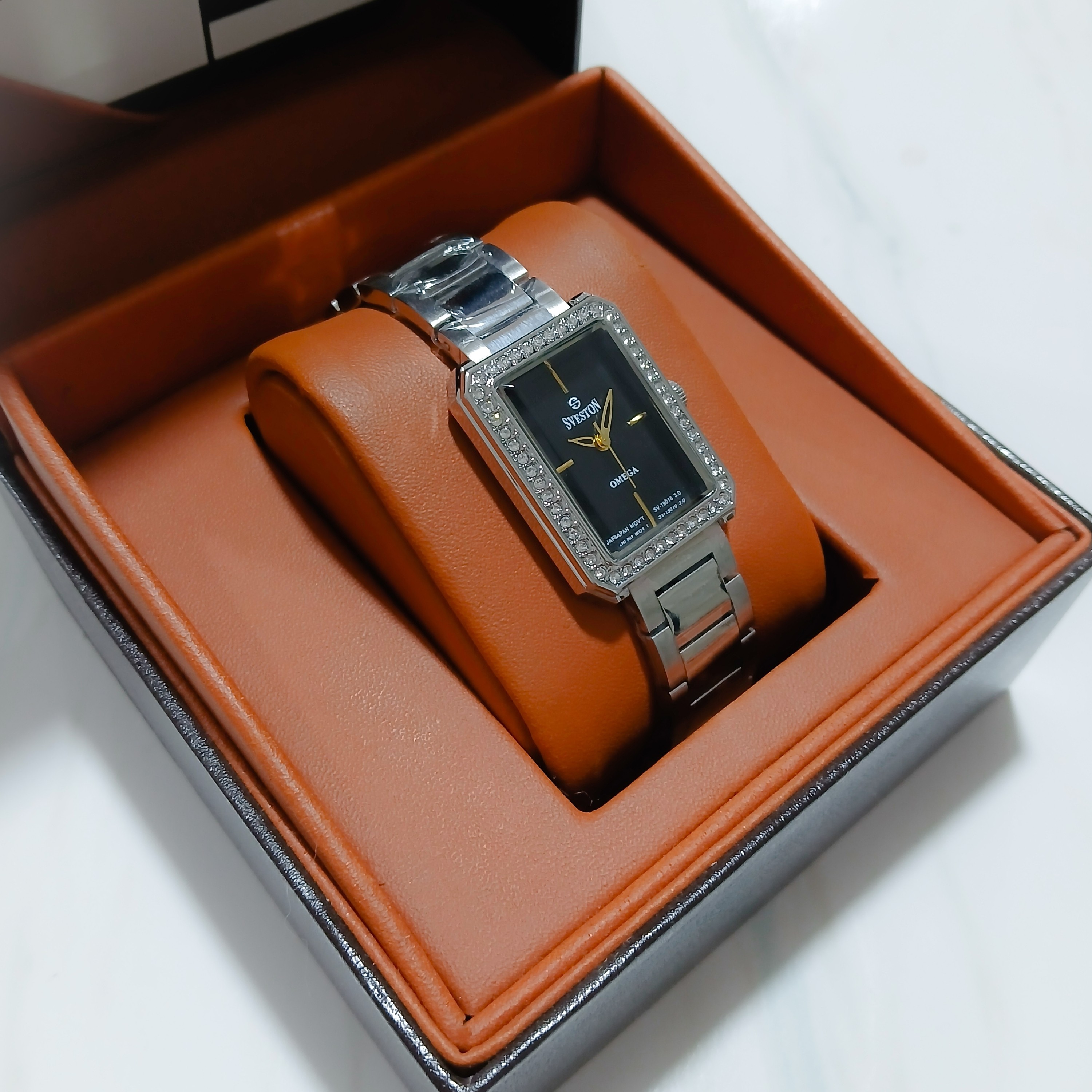 ساعت مچی زنانه SVESTON OMEGA  سویستون  مدل SV-19016 ژاپن