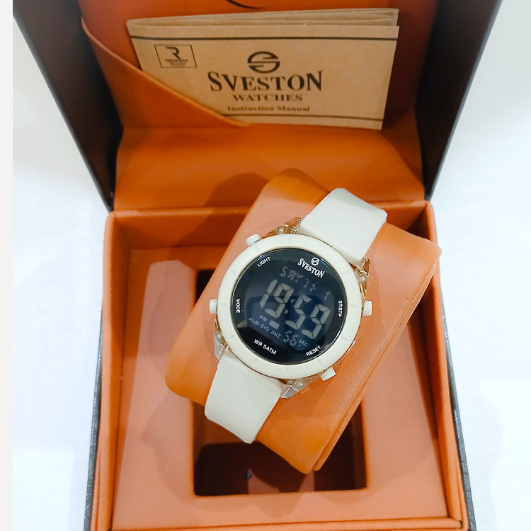 ساعت مچی زنانه سویستون اورجینال دیجیتالی فول SVESTON مدل SV-7032L
