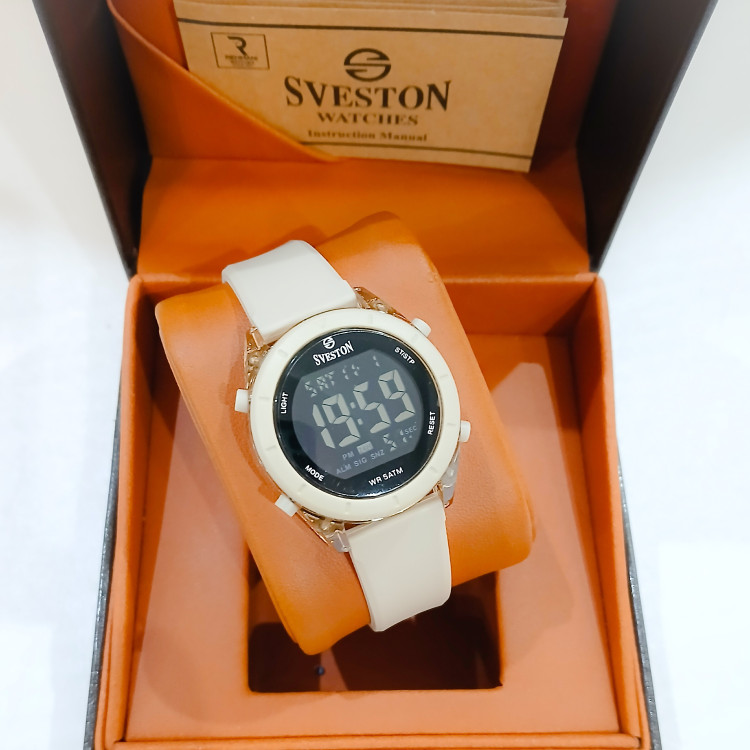 ساعت مچی زنانه سویستون اورجینال دیجیتالی فول SVESTON مدل SV-7032L