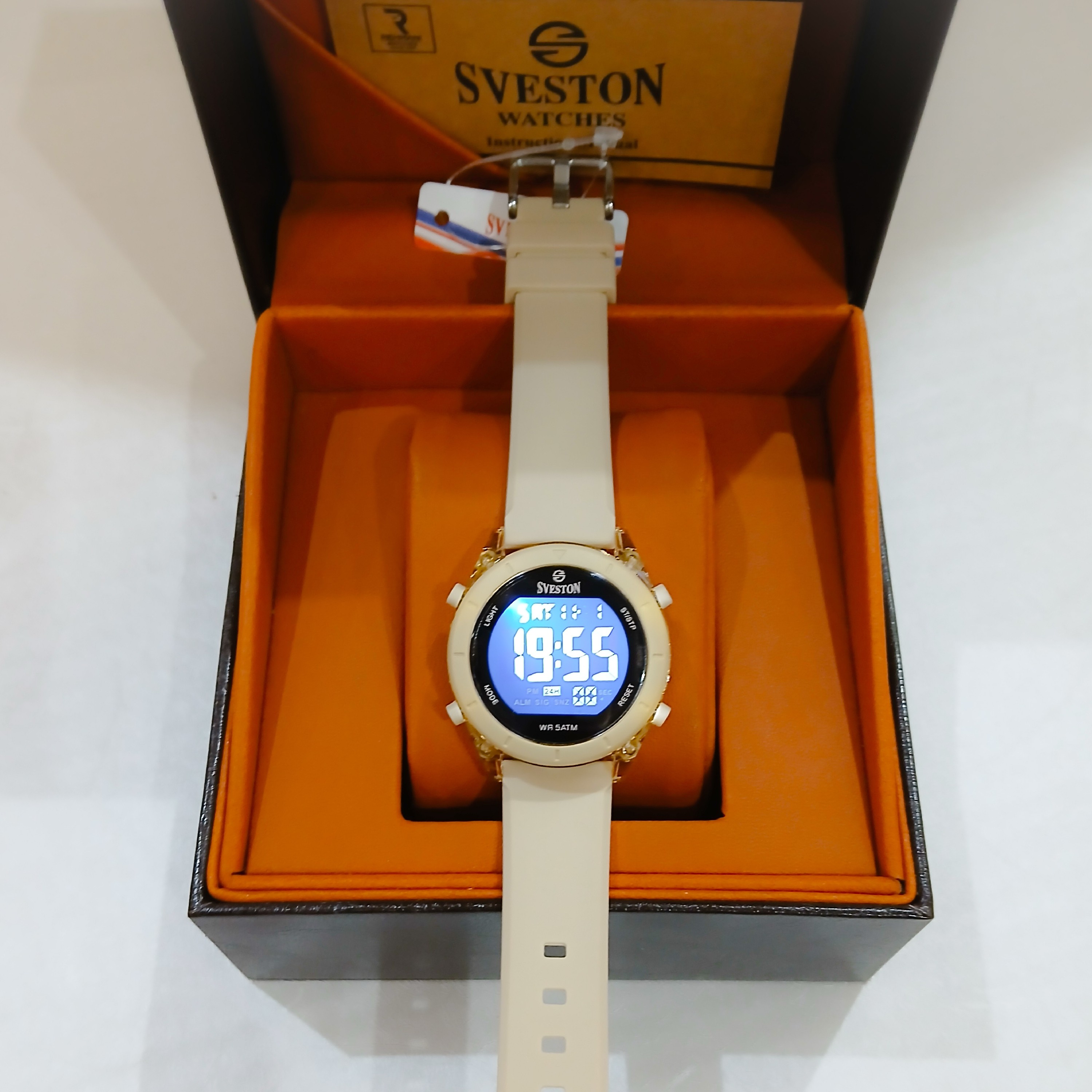 ساعت مچی زنانه سویستون اورجینال دیجیتالی فول SVESTON مدل SV-7032L