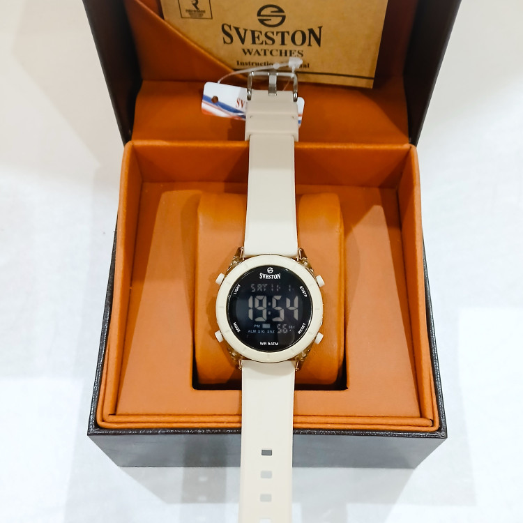 ساعت مچی زنانه سویستون اورجینال دیجیتالی فول SVESTON مدل SV-7032L