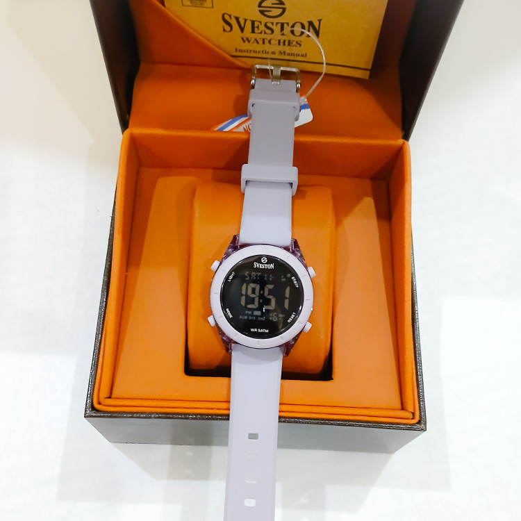 ساعت مچی زنانه سویستون اورجینال دیجیتالی فول SVESTON مدل SV-7032L