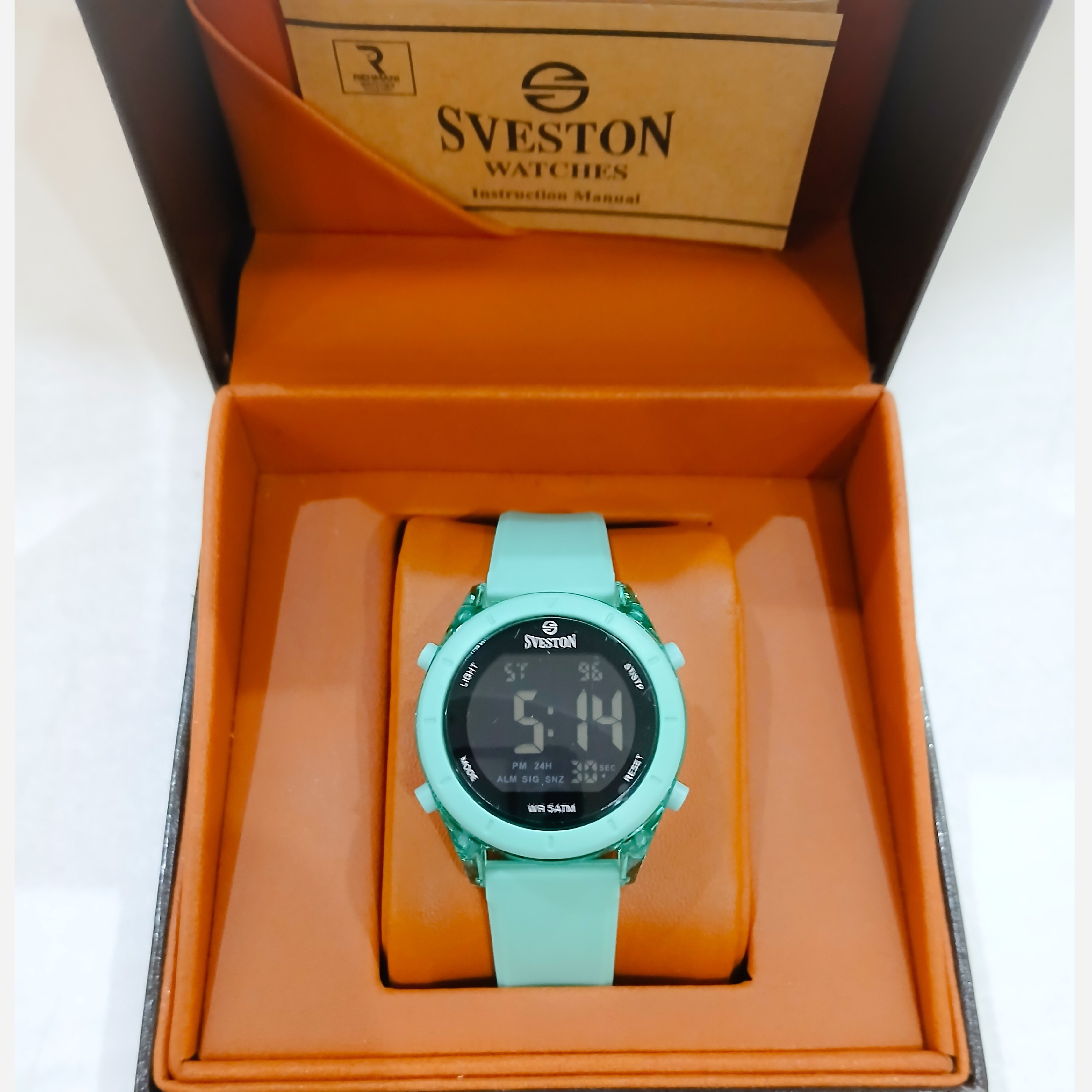 ساعت مچی زنانه سویستون اورجینال دیجیتالی فول  SVESTON مدل  SV-7032L