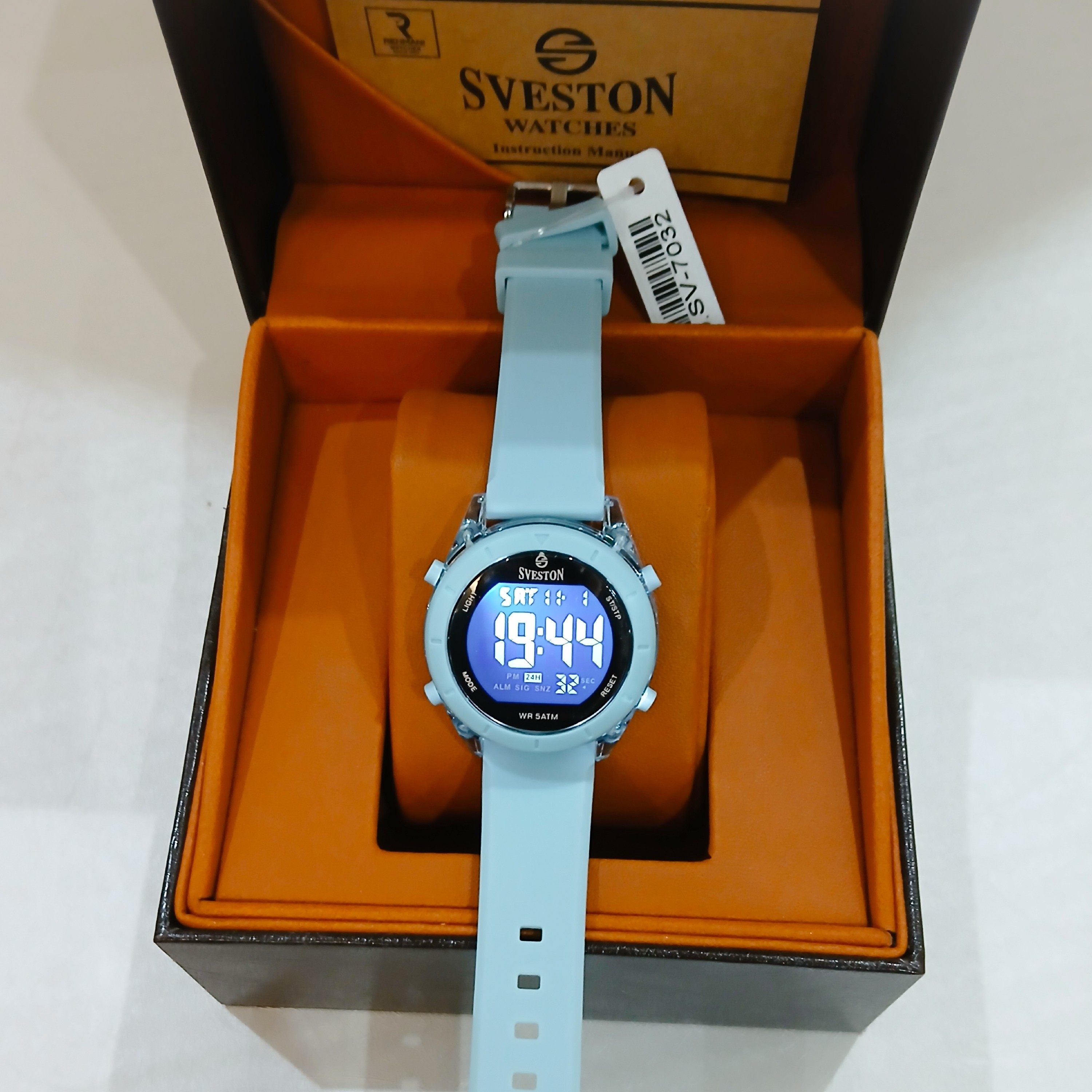 ساعت مچی زنانه سویستون اورجینال دیجیتالی فول SVESTONمدل SV-7032L