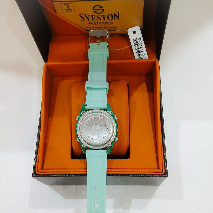 ساعت مچی زنانه سویستون اورجینال دیجیتالی فول SVESTON مدل SV-7032L