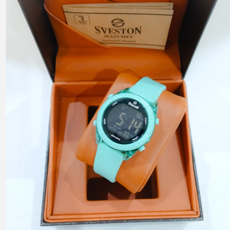 ساعت مچی زنانه سویستون اورجینال دیجیتالی فول SVESTON مدل SV-7032L