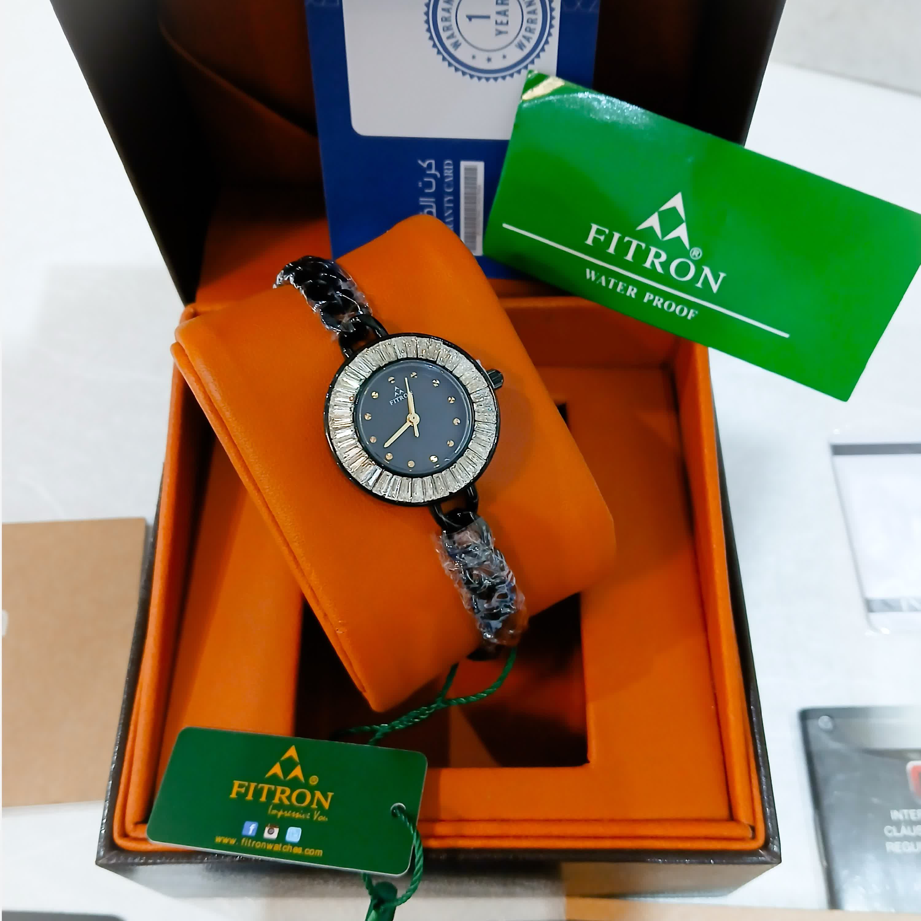 ساعت مچی زنانه فیترون FITRON مدل 9738L ژاپن