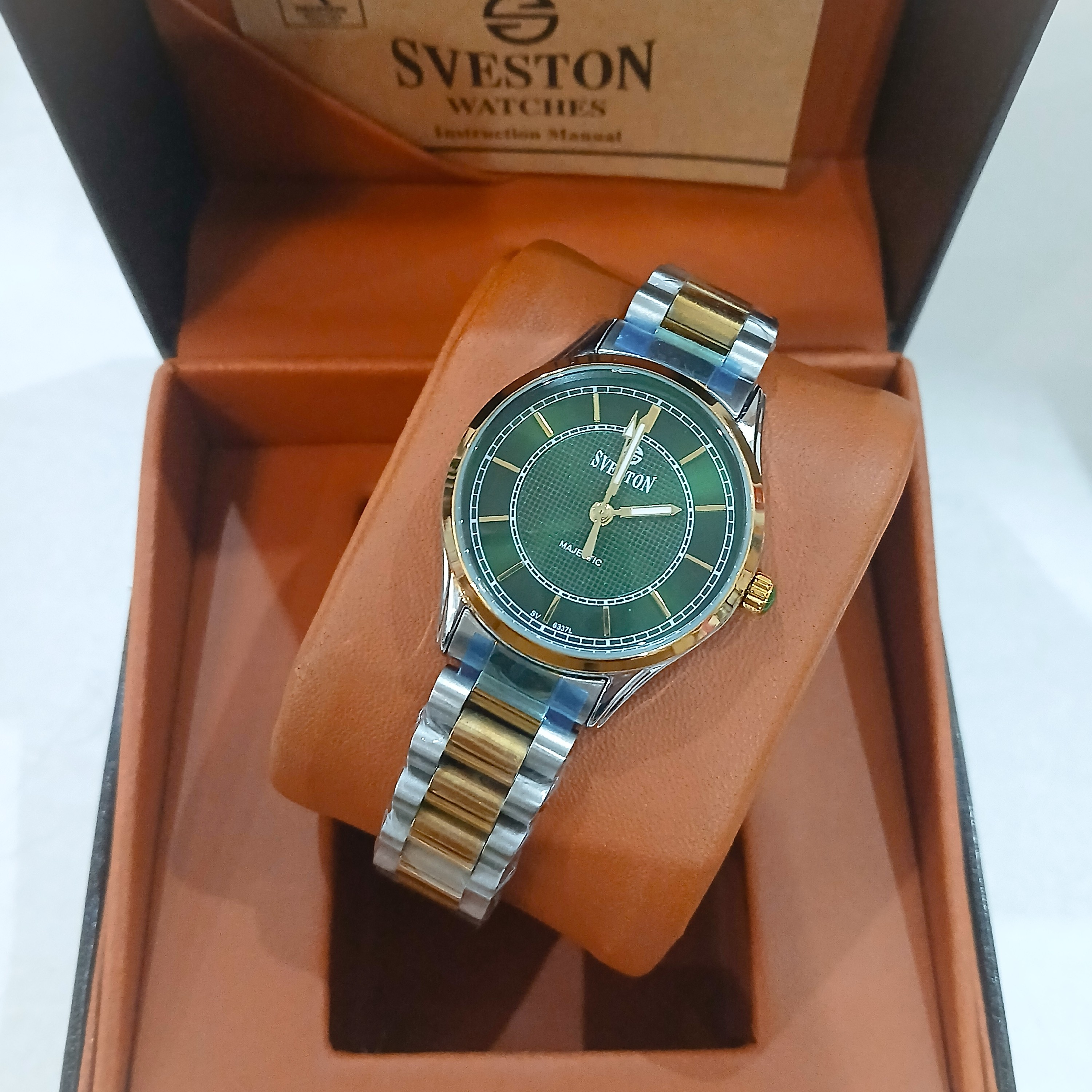 ساعت مچی زنانهSVESTON MAJESTICسویستون مدل SV-6337L ژاپن