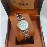 ساعت مچی زنانه دستبندی SVESTON سویستون مدل SV-6296L ژاپن