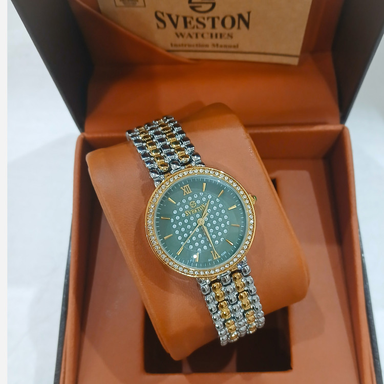 ساعت مچی زنانه دستبندی SVESTON سویستون مدل SV-6286L ژاپن