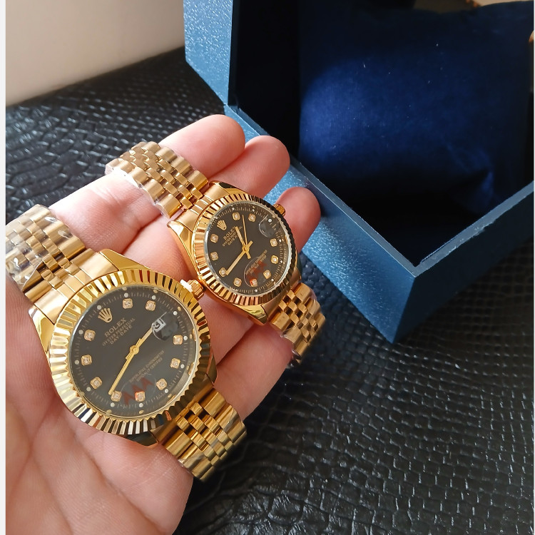 ساعت ست مردانه و زنانه ROLEX DAY DATEرولکس هایکپی جنس خوب