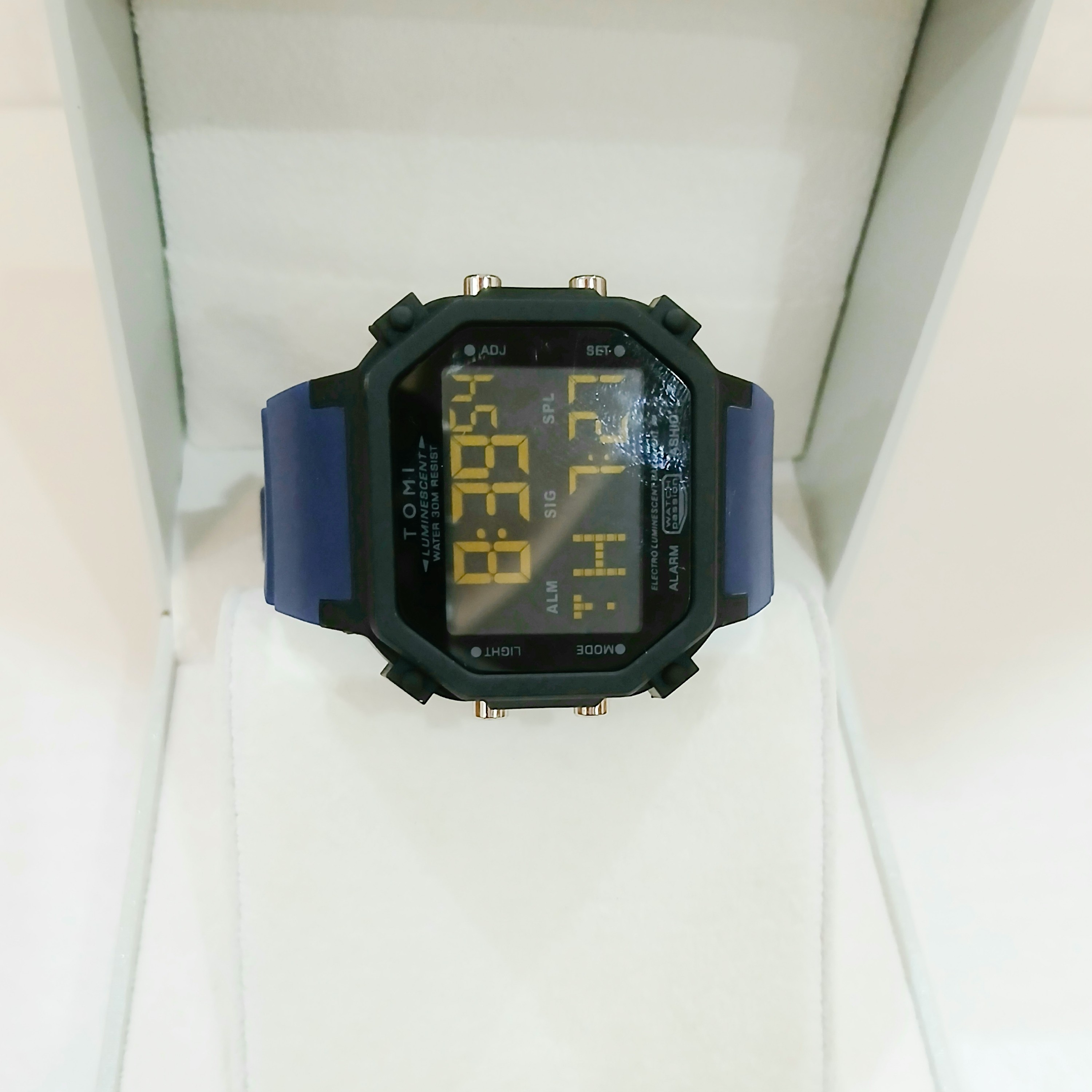 ساعت TOMI زنانه و مردانه ضدآب اسپورت اورجینال مدل TM-3008G