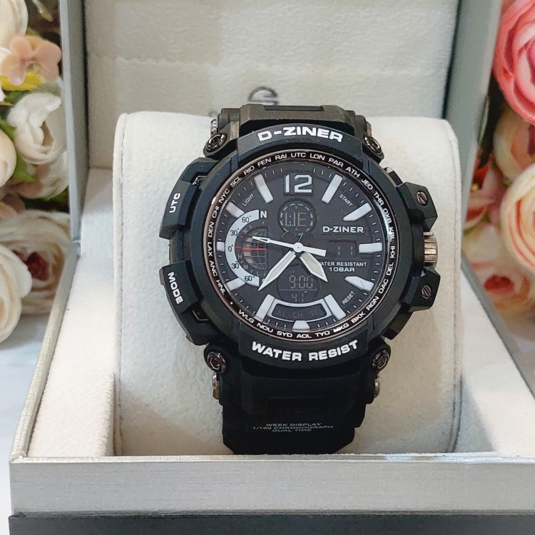 ساعت مردانه دوزمانه دیزاینر D-ziner DZ-6228A اورجینال