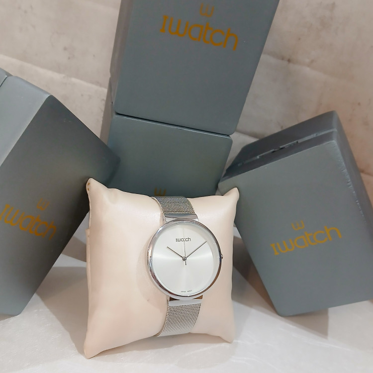 ساعت مچی اورجینال عقربه ای مردانه Iwatch آی واچ مدل 190090