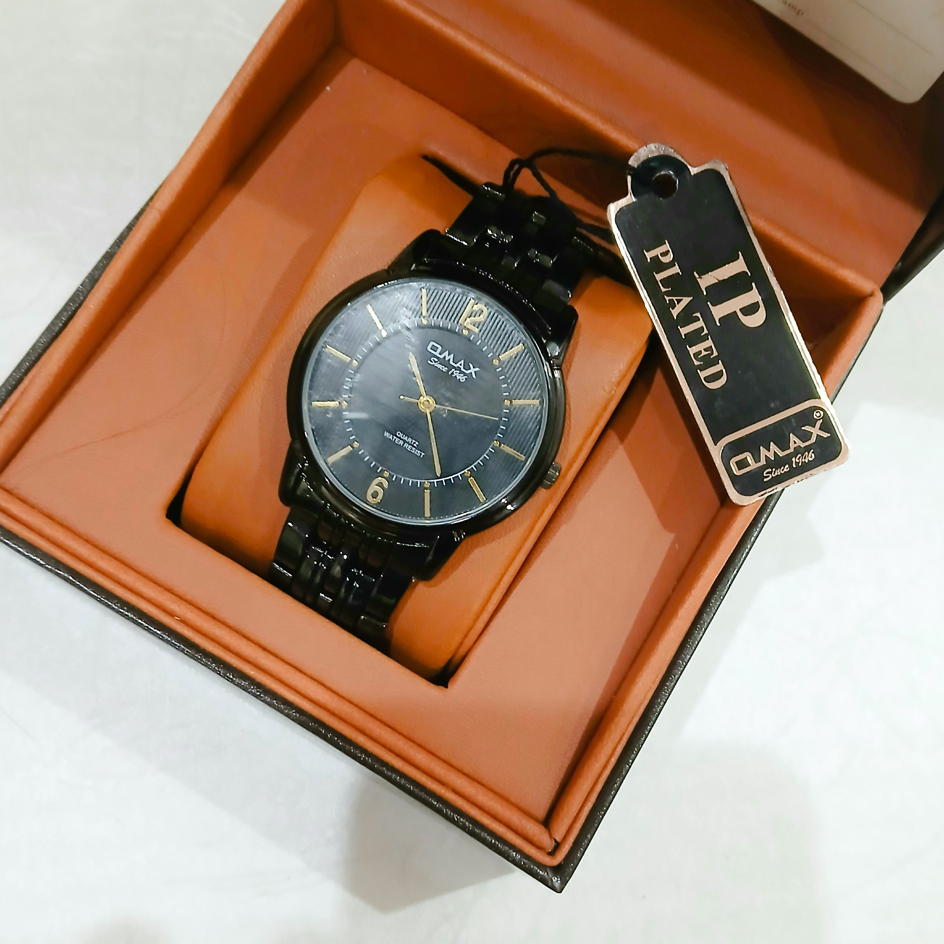 ساعت مردانه اوماکس OMAX مجلسی ژاپن مدل HBC243B002 اورجینال