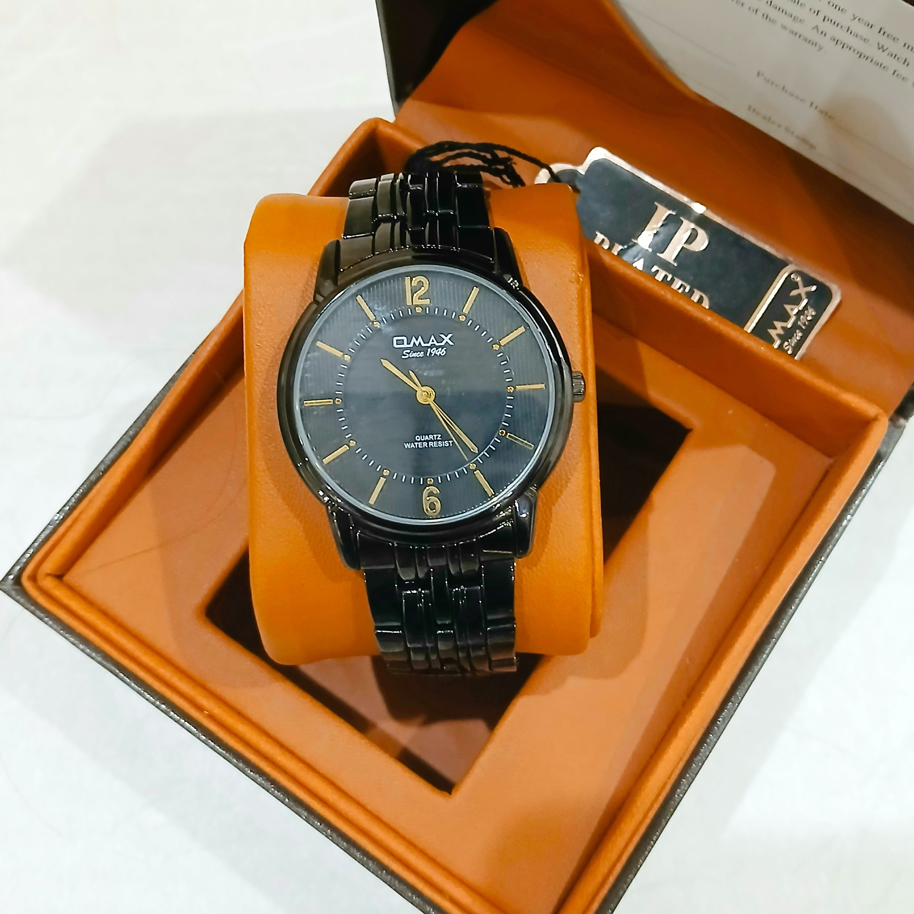 ساعت مردانه اوماکس OMAX مجلسی ژاپن مدل HBC243B002 اورجینال
