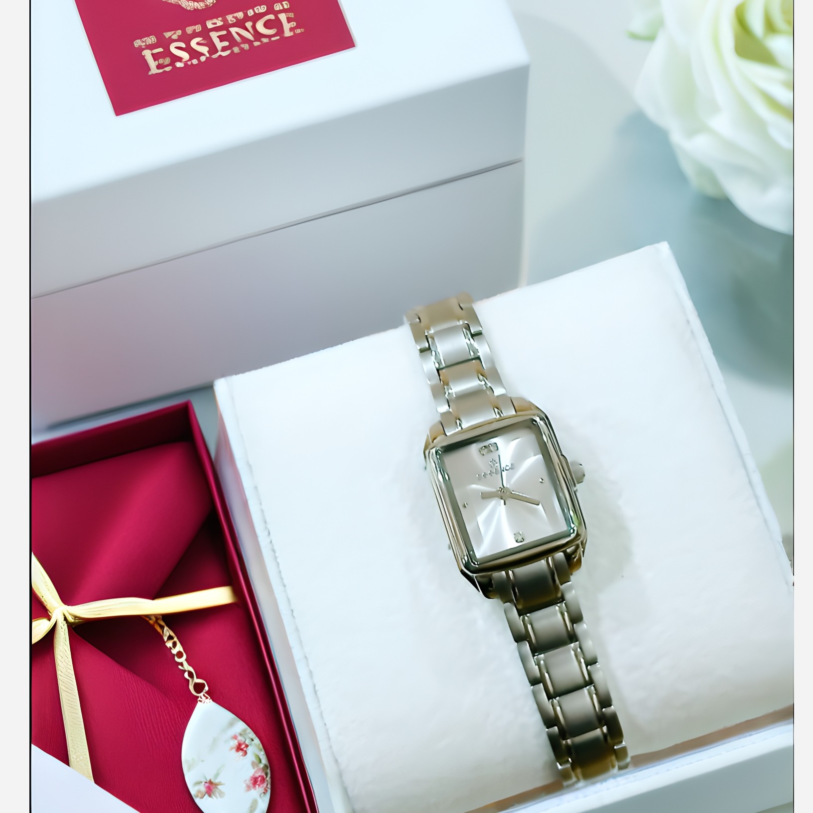 ساعت زنانه  Essence  سوئیس موتور ژاپن مدل 3030L