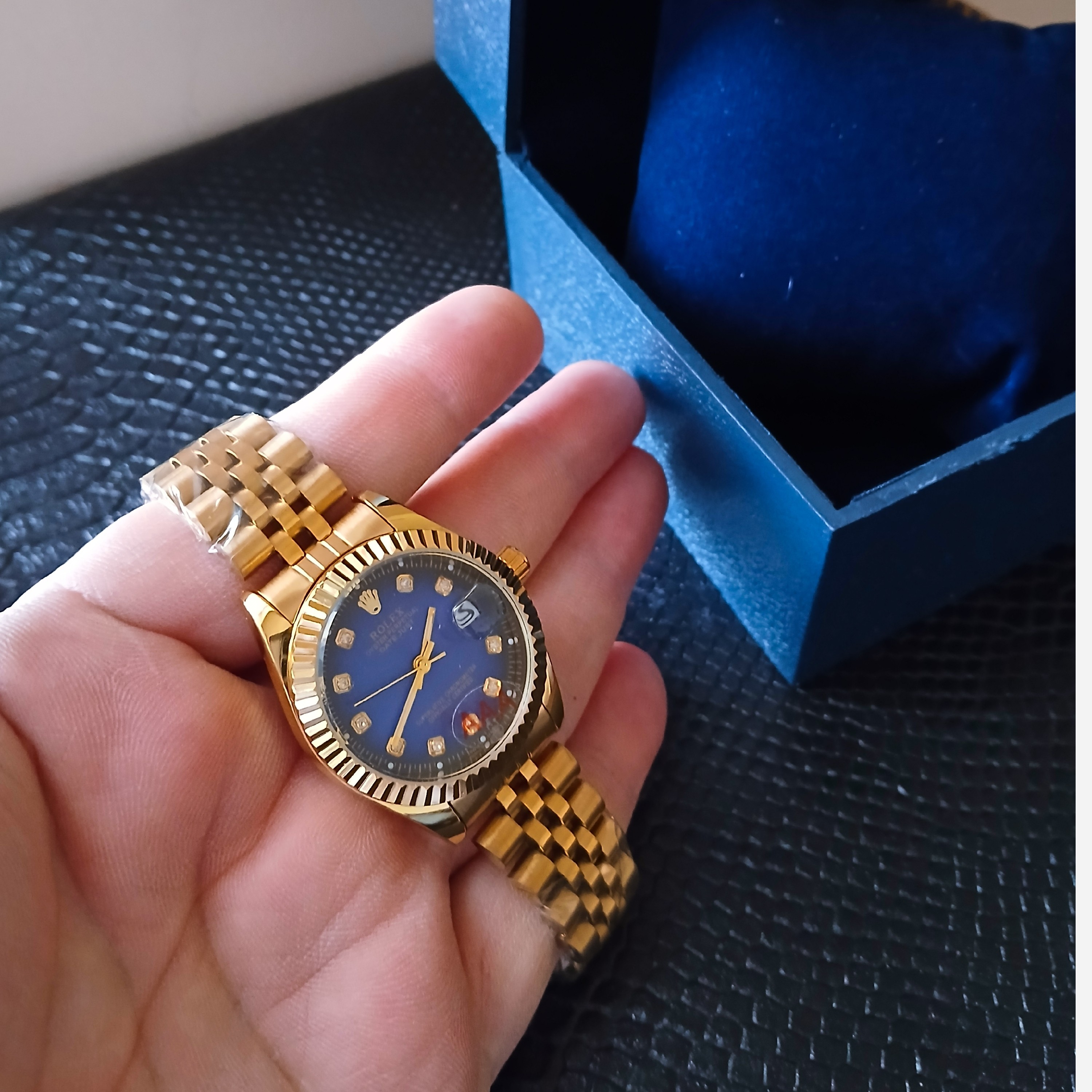 ساعت زنانه ROLEX  DAY DATE  رولکس هایکپی جنس خوب