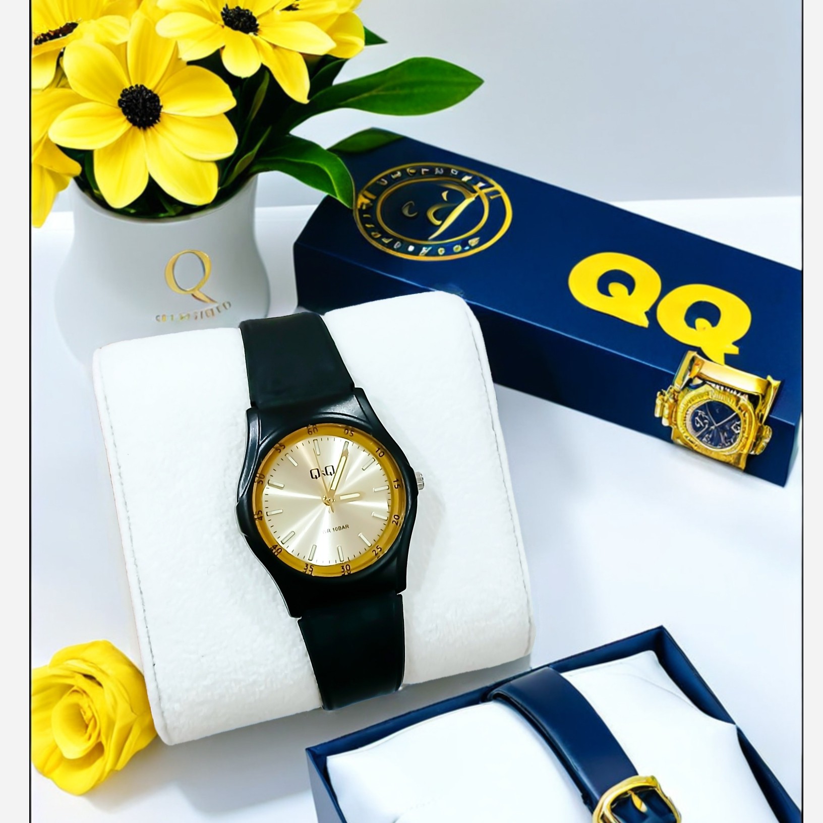 ساعت مچی مردانه و زنانه Q Q کیو کیو VQ04J015Y اورجینال