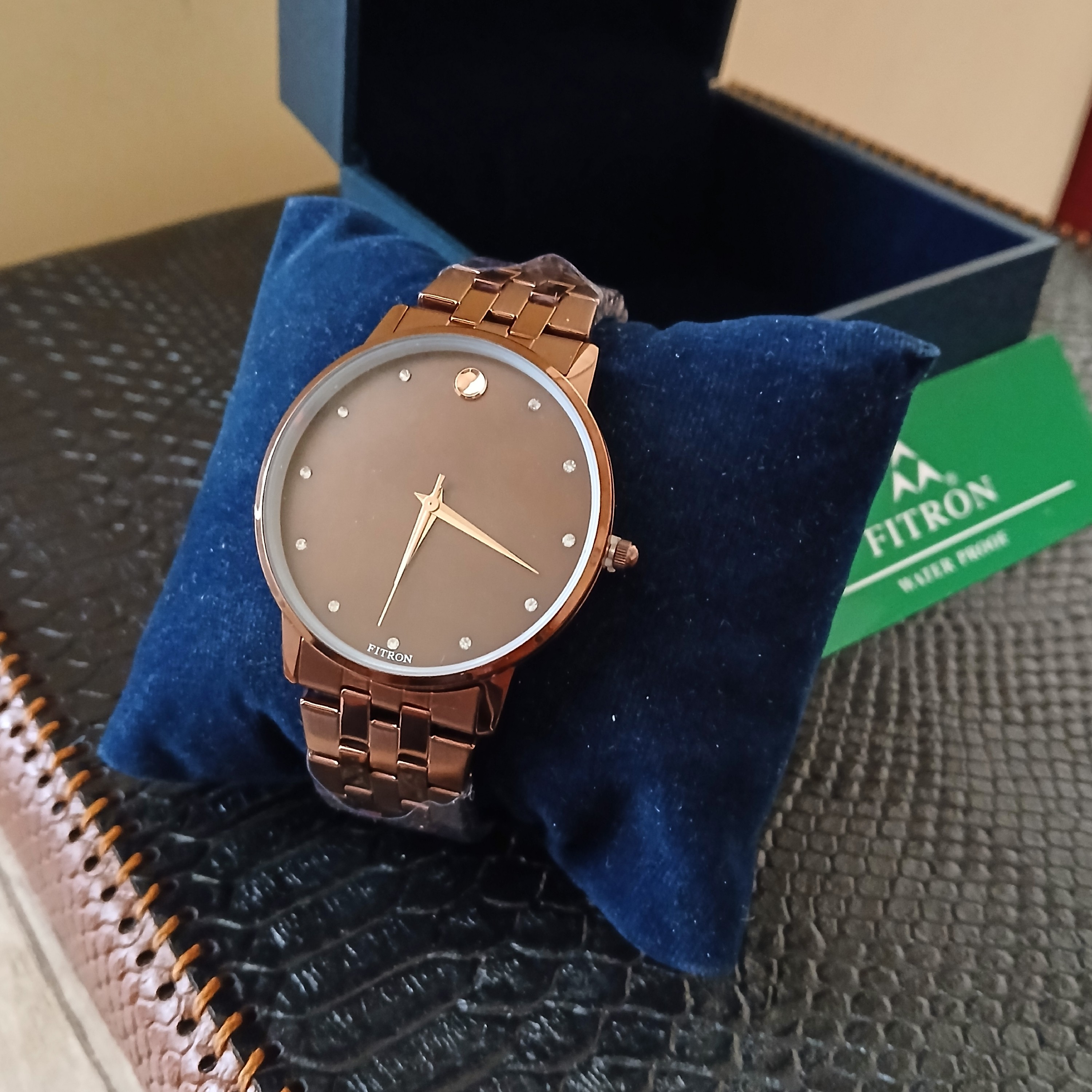 ساعت مردانه FITRON فیترون موتور میوتا ژاپن مدل 9958M ژاپن درجه 1