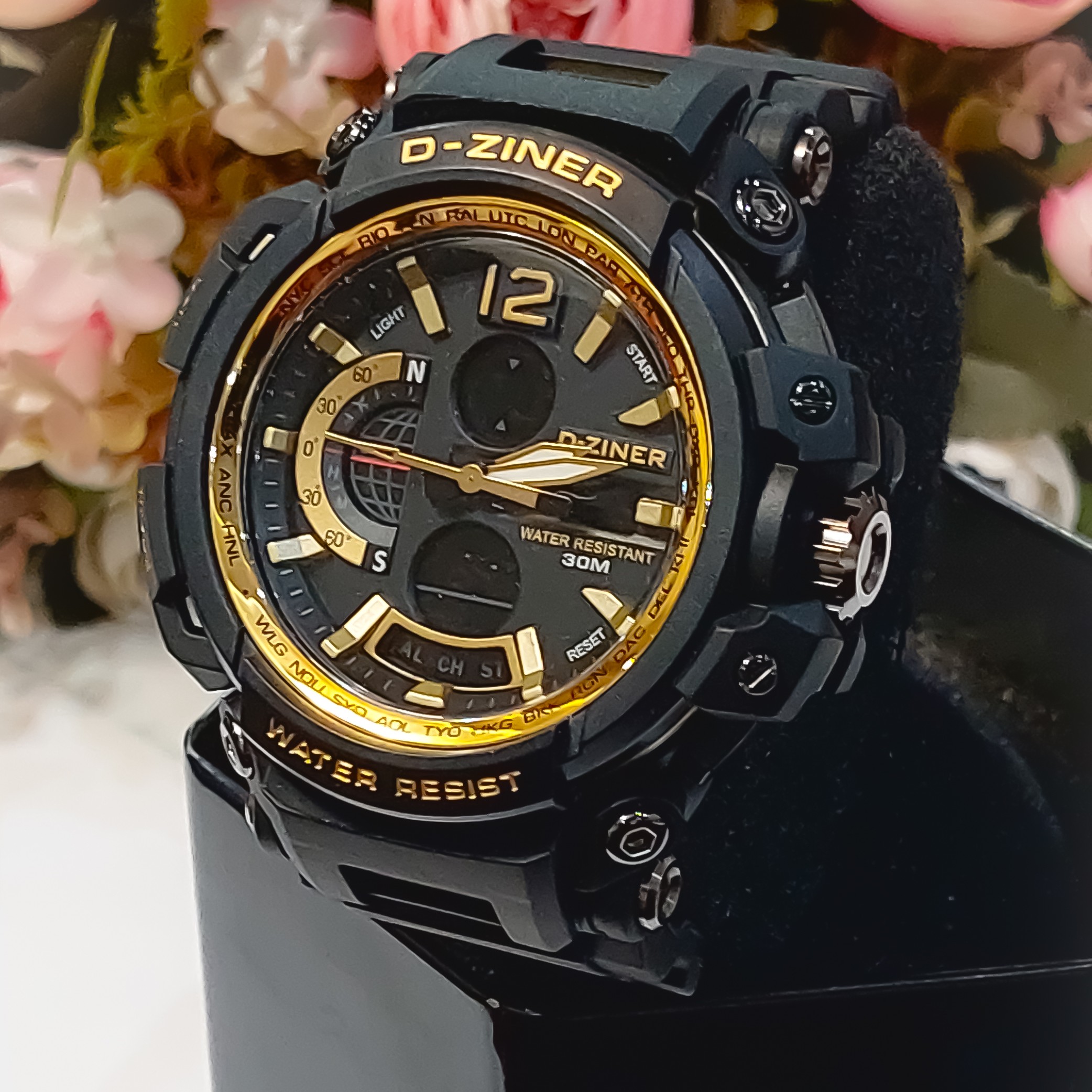ساعت مردانه دوزمانه دیزاینر D-ziner DZ-8309 اورجینال