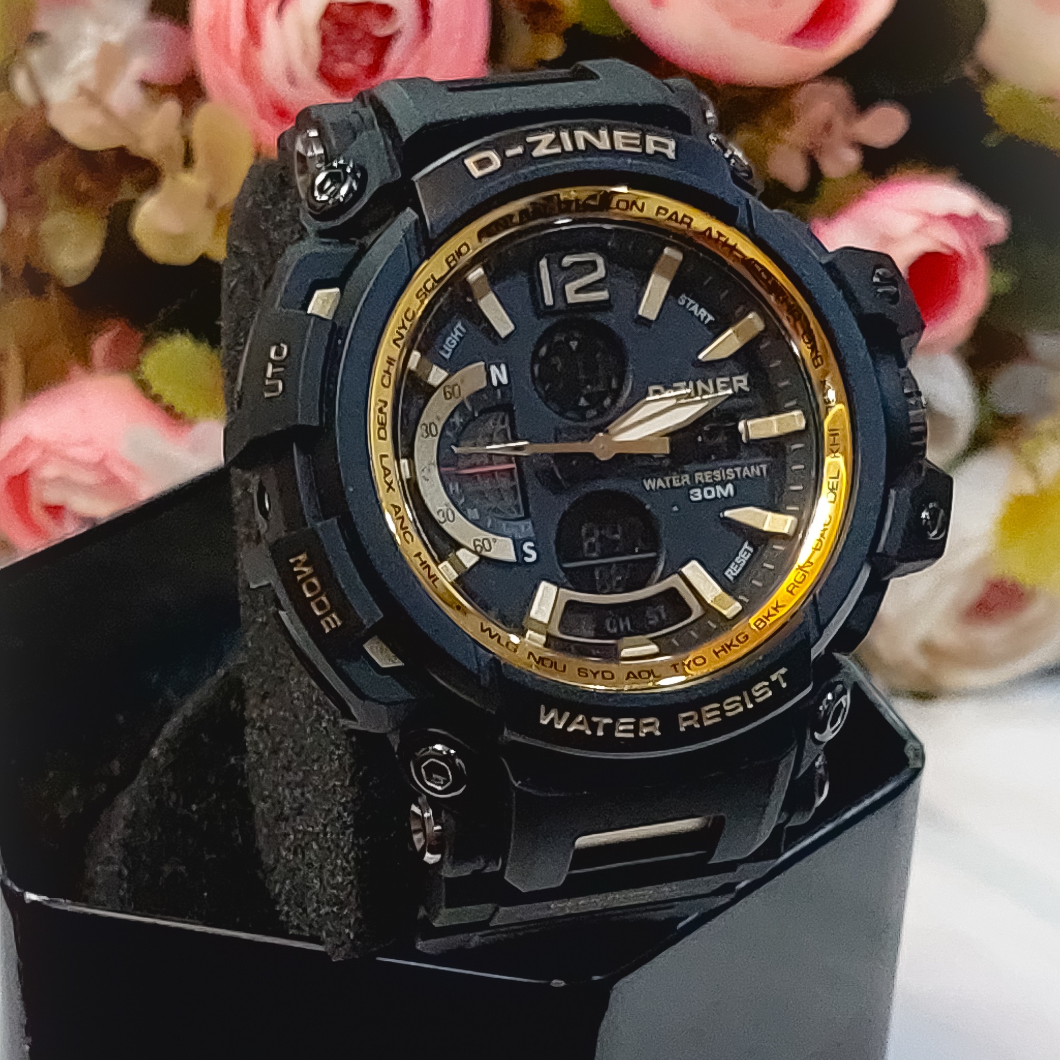 ساعت مردانه دوزمانه دیزاینر D-ziner DZ-8309 اورجینال