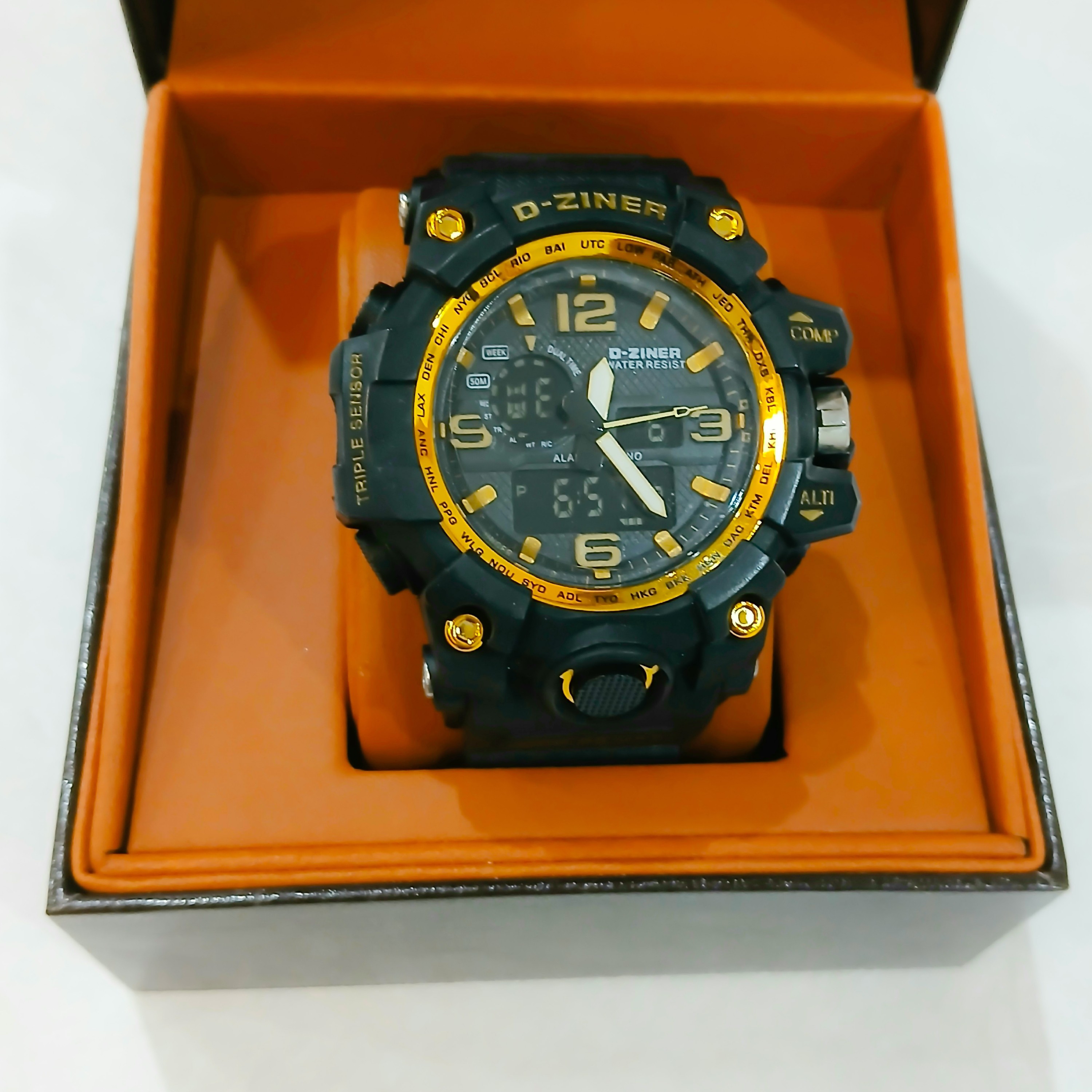 ساعت مردانه دوزمانه D-ziner DZ-8119 اورجینال