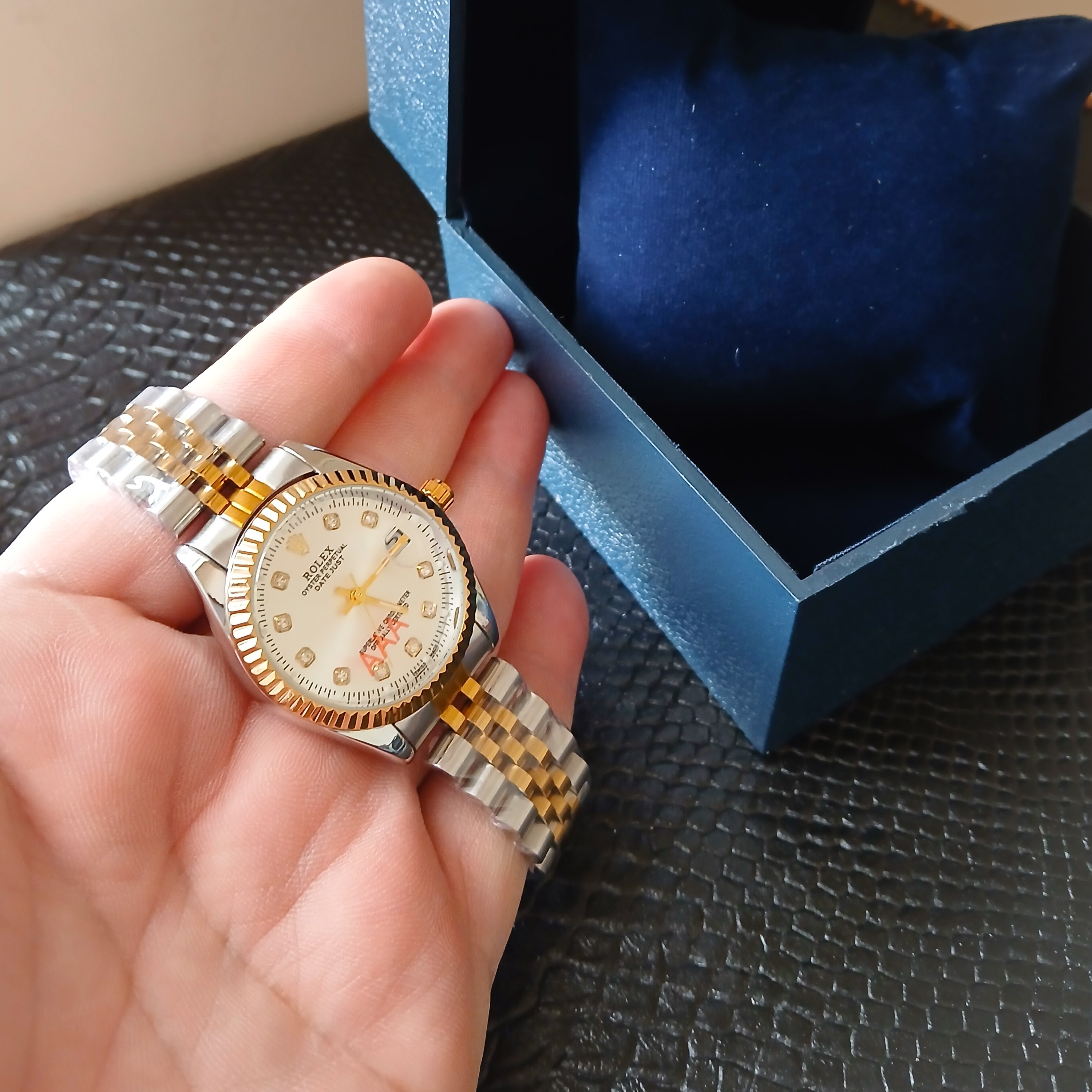 ساعت زنانه ROLEX DAY DATE رولکس هایکپی جنس خوب
