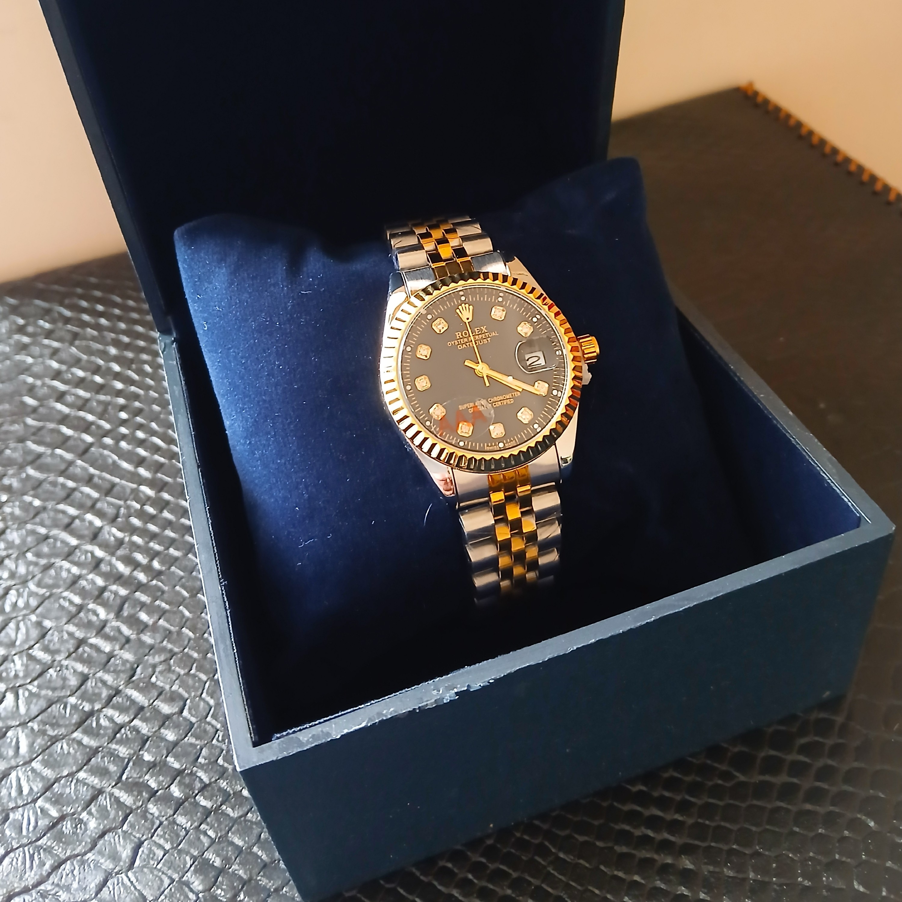 ساعت زنانه ROLEX DAY DATE رولکس هایکپی جنس خوب