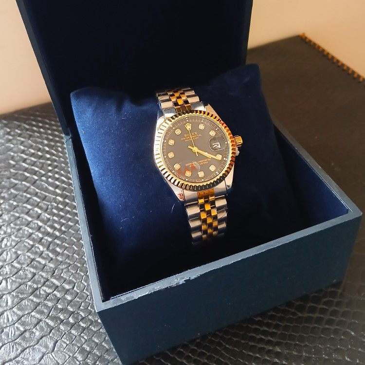 ساعت زنانه ROLEX DAY DATE رولکس هایکپی جنس خوب