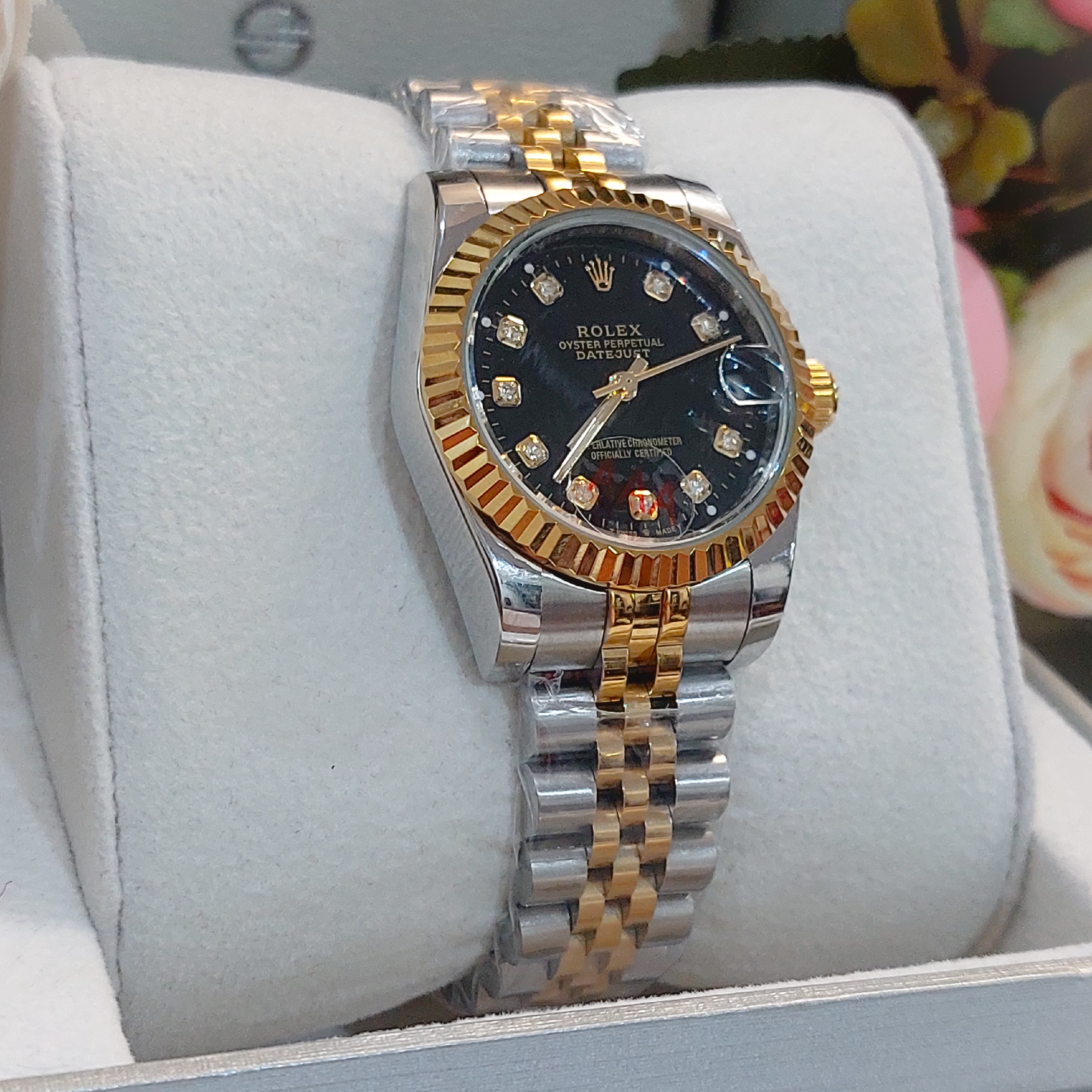 ساعت زنانه رولکس درجه یک موتور ژاپنی Datejust