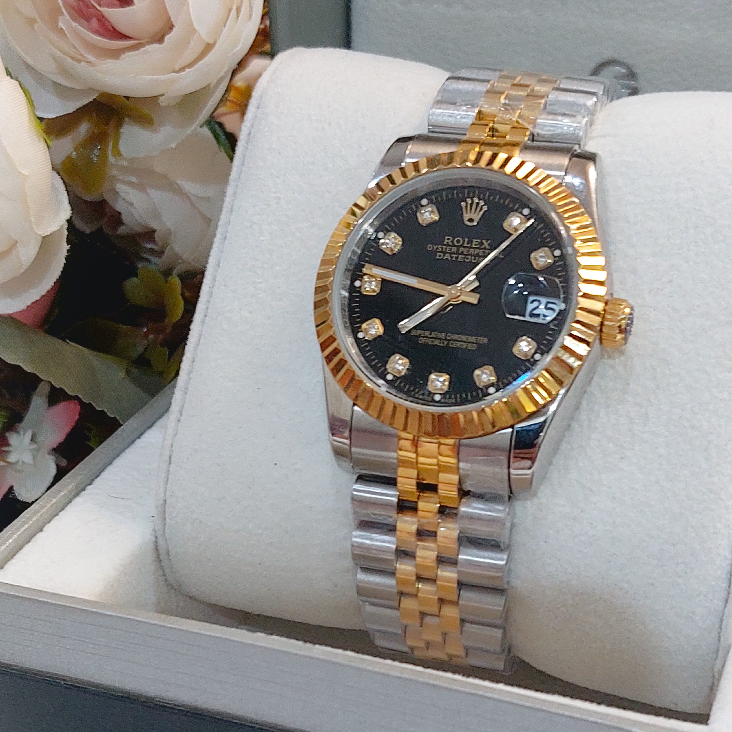 ساعت مردانه رولکس درجه یک موتور ژاپنی Datejust.