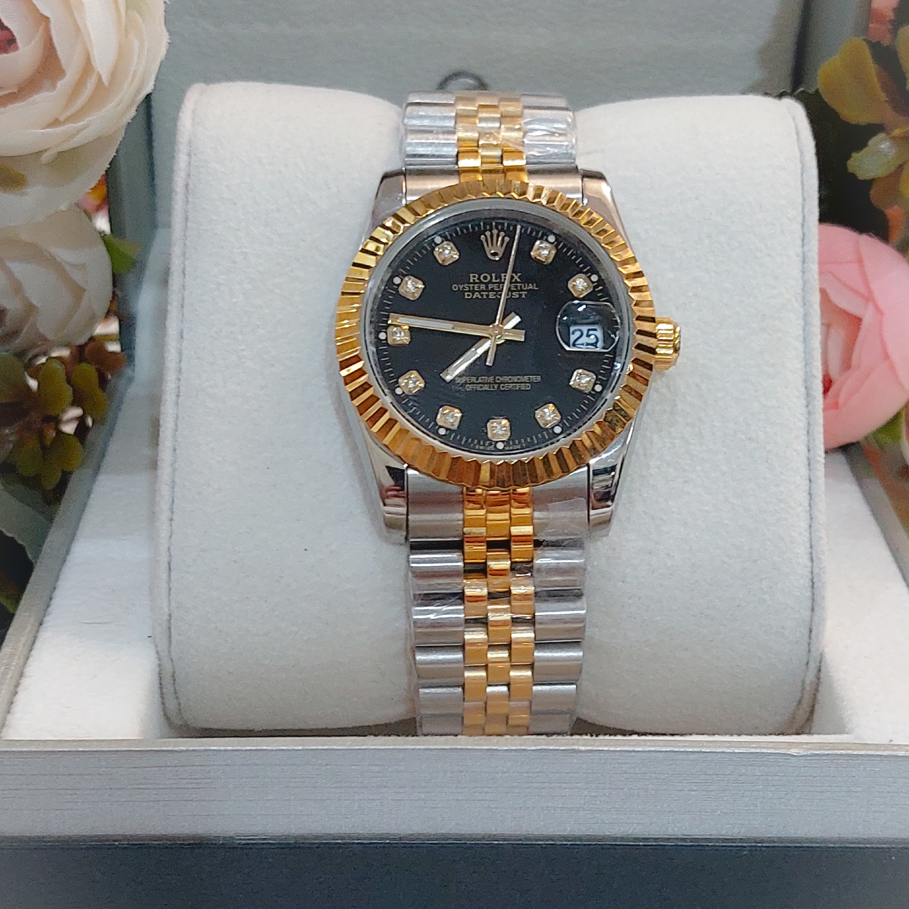 ساعت مردانه رولکس درجه یک موتور ژاپنی Datejust.