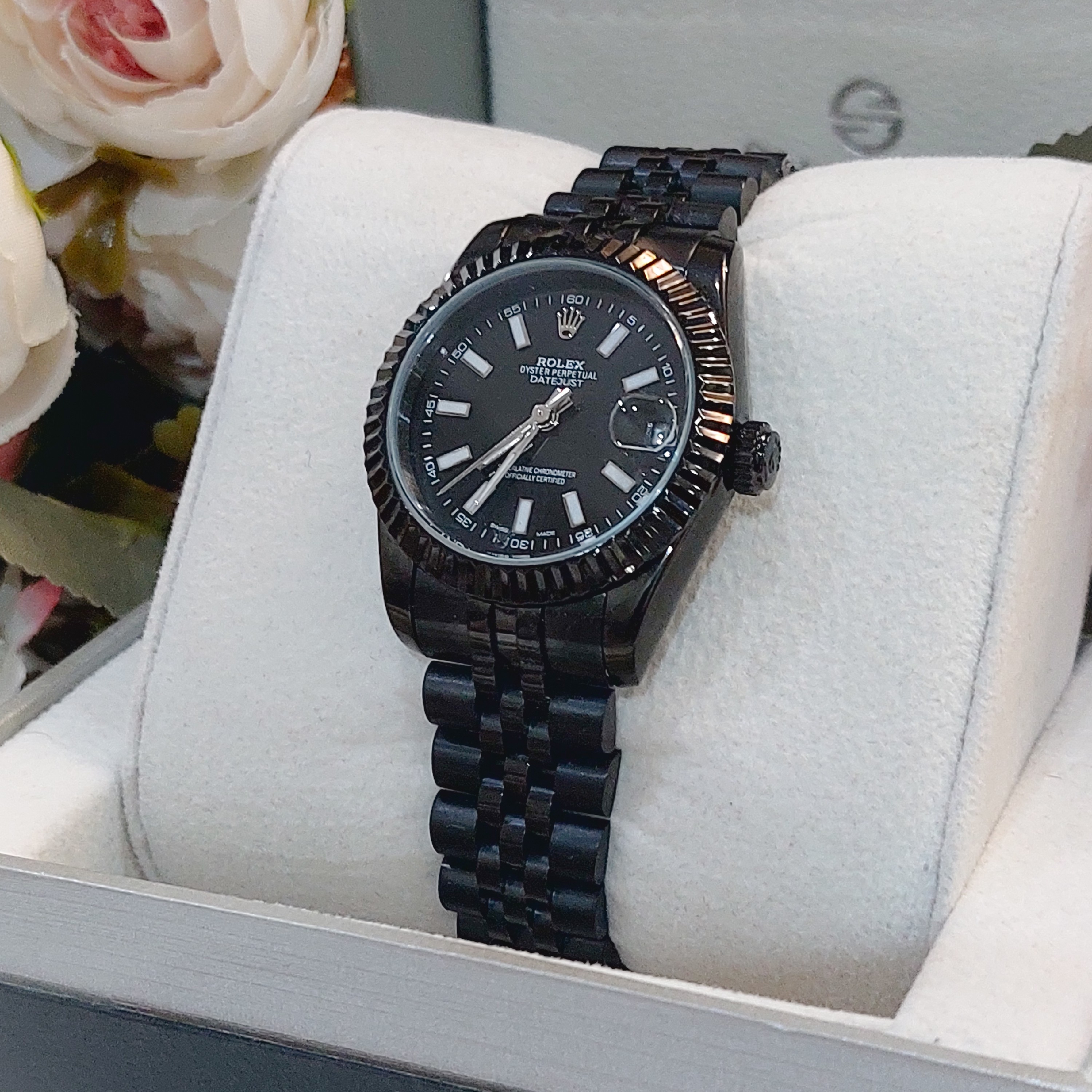 ساعت زنانه Datejust رولکس درجه یک موتور ژاپنی