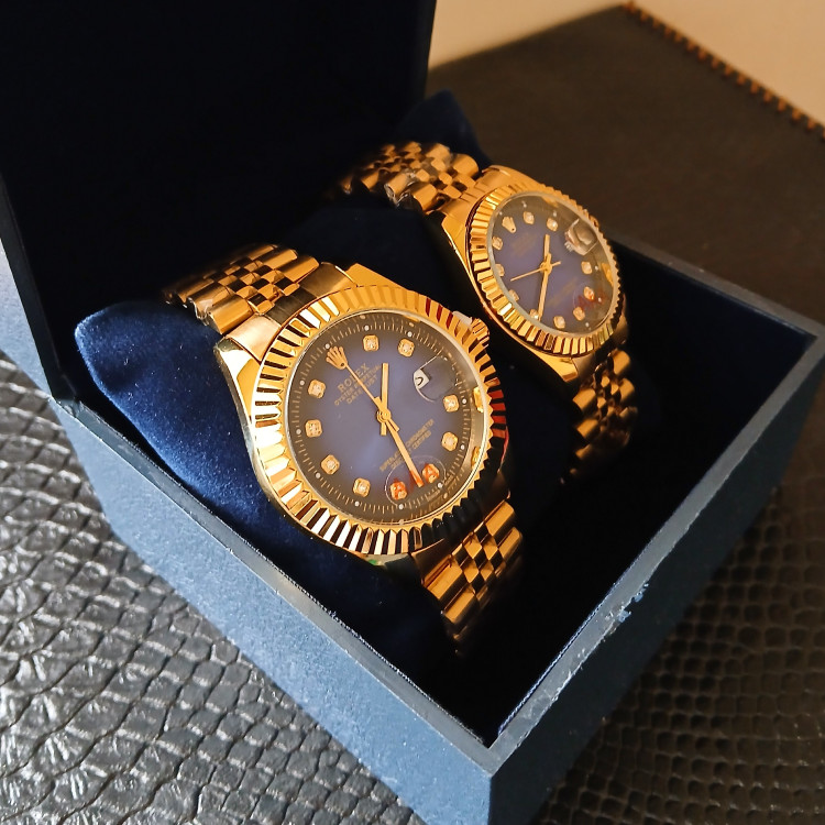 ساعت ست مردانه و زنانه ROLEX DAY DATE رولکس هایکپی جنس خوب