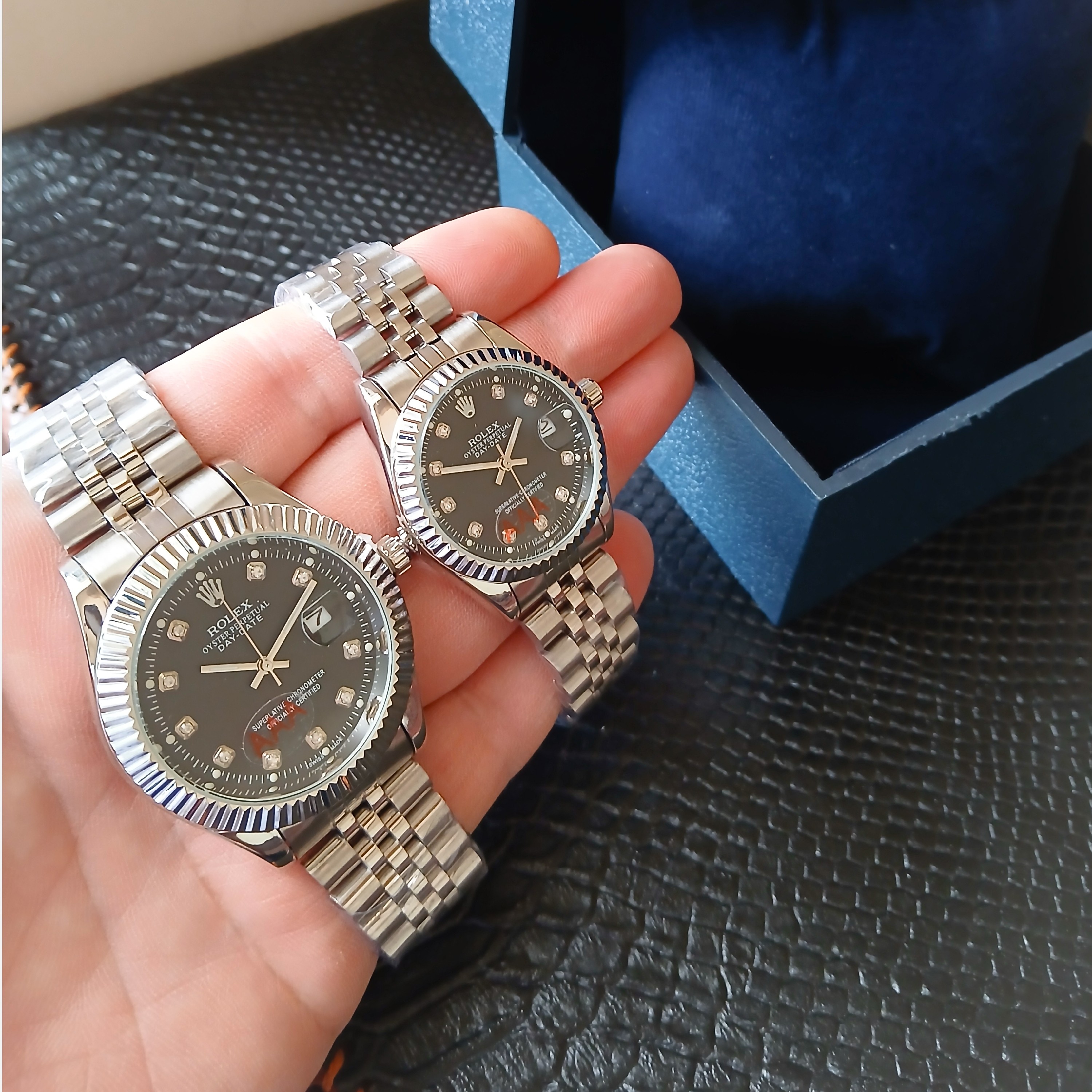 ساعت ست مردانه و زنانه ROLEX DAY DATE رولکس هایکپی جنس خوب