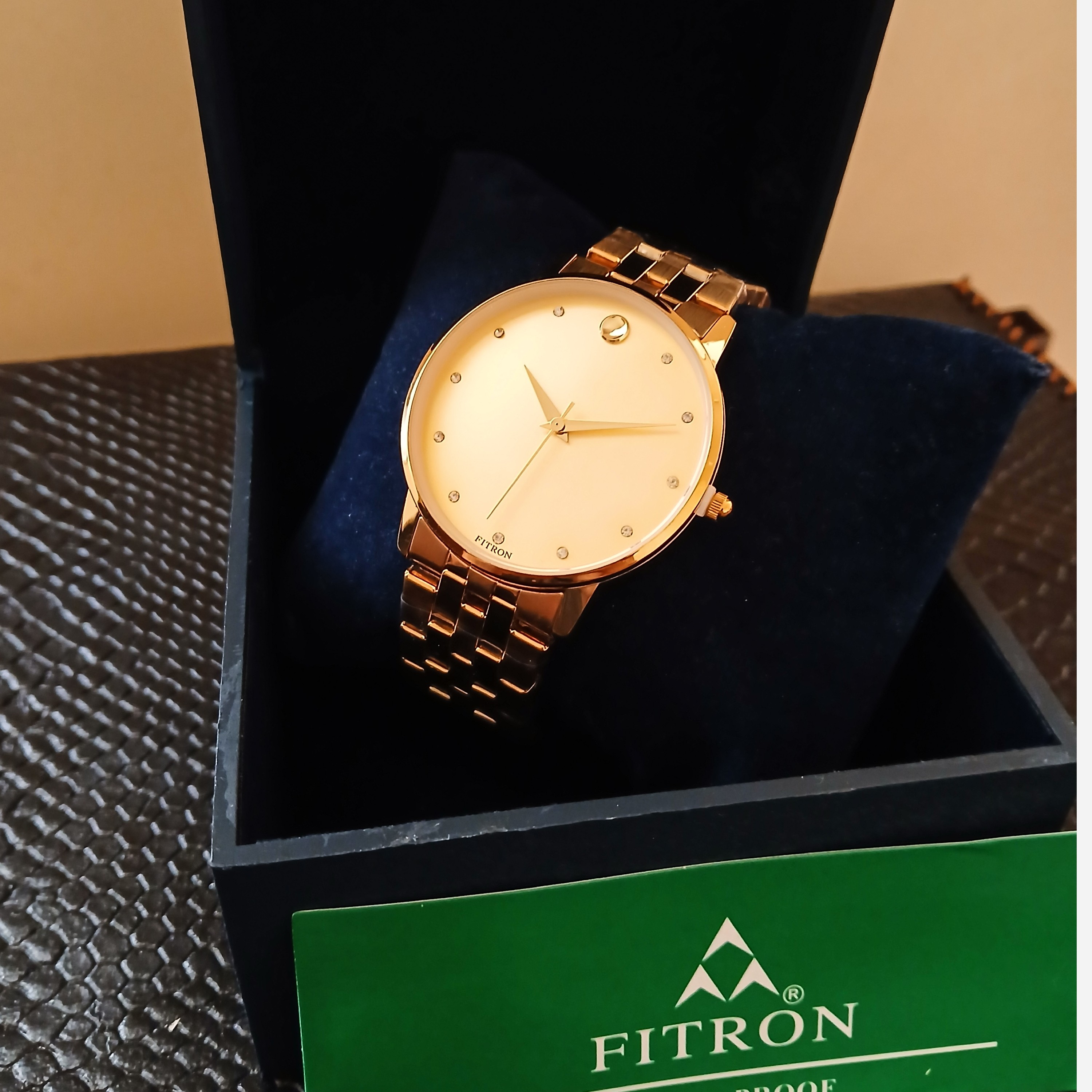 ساعت مردانه فیترون موتور میوتا ژاپن مدل 9958M. ژاپن درجه 1