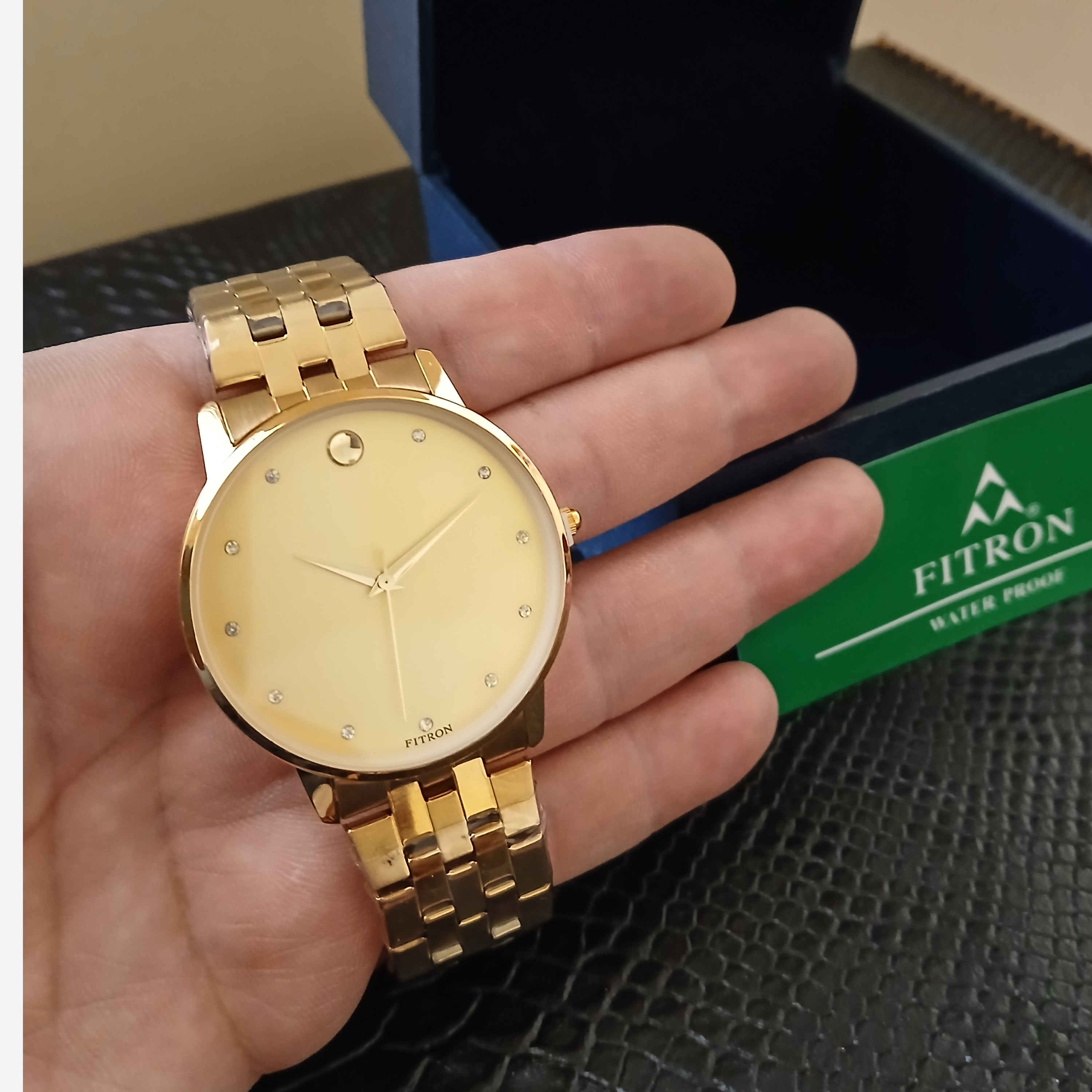 ساعت مردانه فیترون موتور میوتا ژاپن مدل 9958M. ژاپن درجه 1