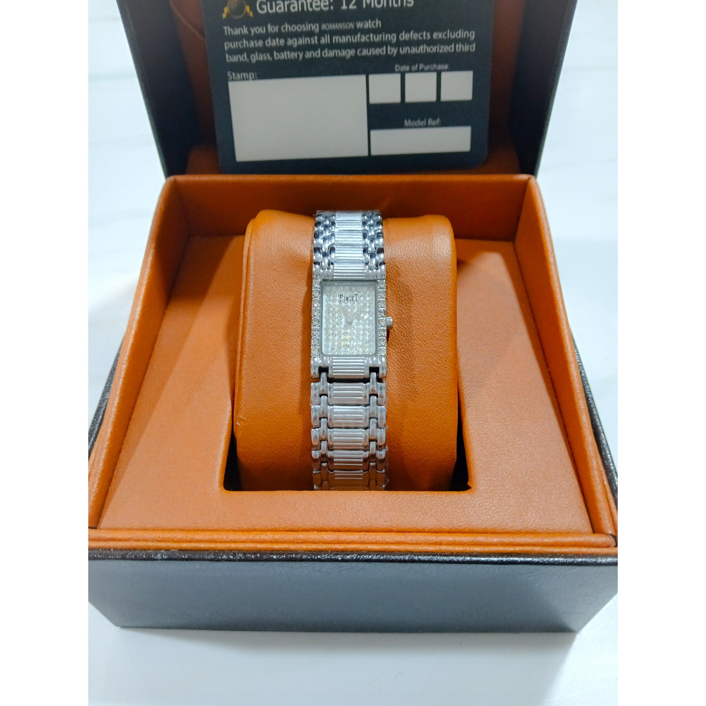 ساعت مچی عقربه ای زنانه پیاژه مدل Piaget-23000M502 سوئیس موتور روندا سوئیس