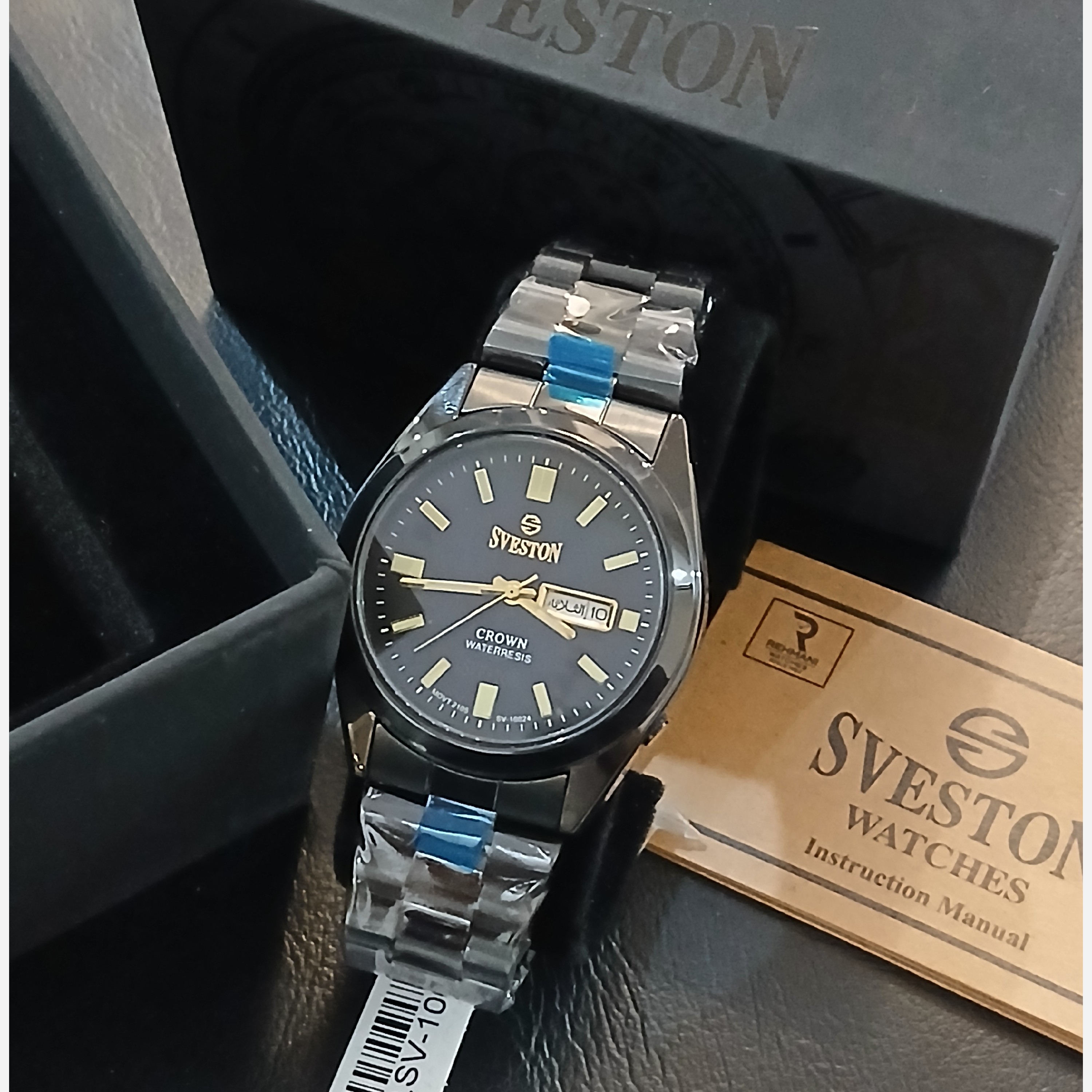 ساعت مردانه Sveston CROWN اصل موتور ژاپن میوتا مدل SV 10024