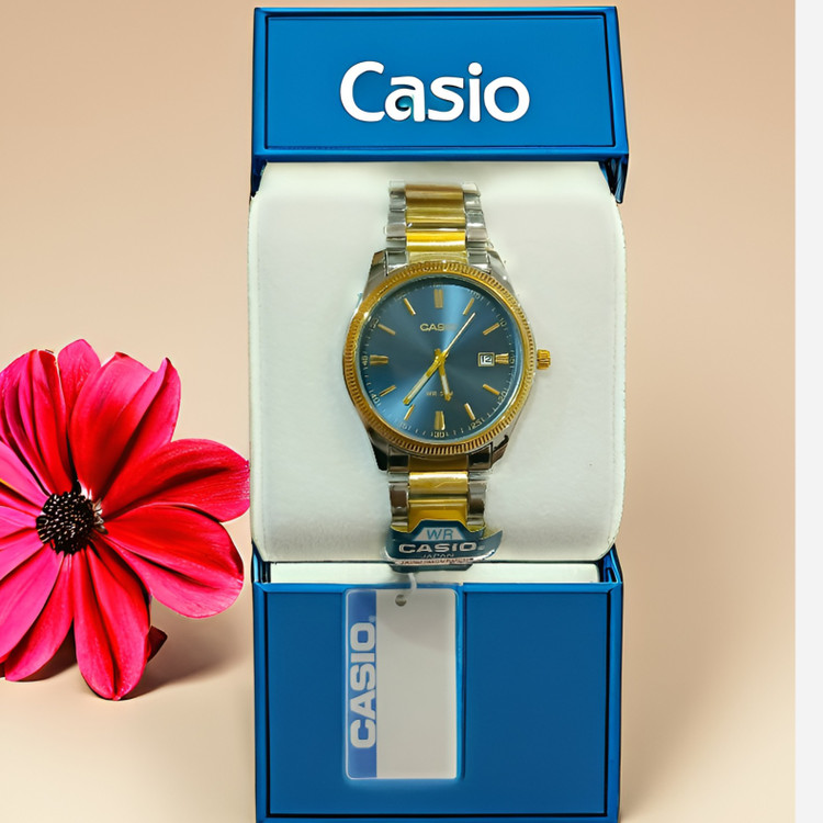 ساعت مچی مردانه کاسیو CASIO موتور با کیفیت مدل MTP-T2145G