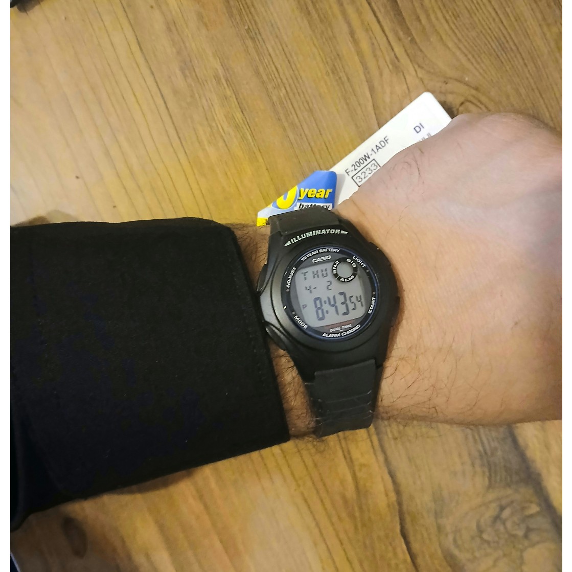 ساعت کاسیو اورجینال مدل F-200W-1ADF CASIO اصل