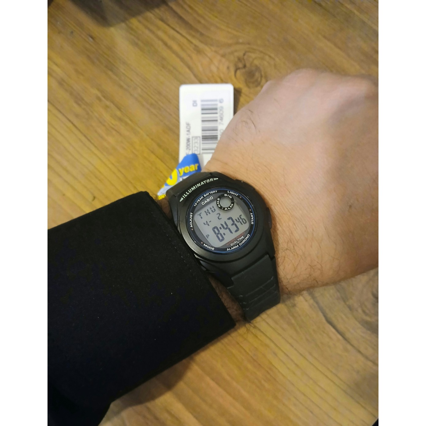 ساعت کاسیو اورجینال مدل F-200W-1ADF CASIO اصل