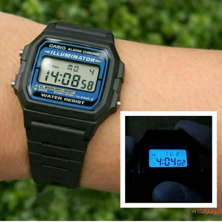 حراج ساعت مچی کاسیو مردانه و زنانه مدل CASIO F-105